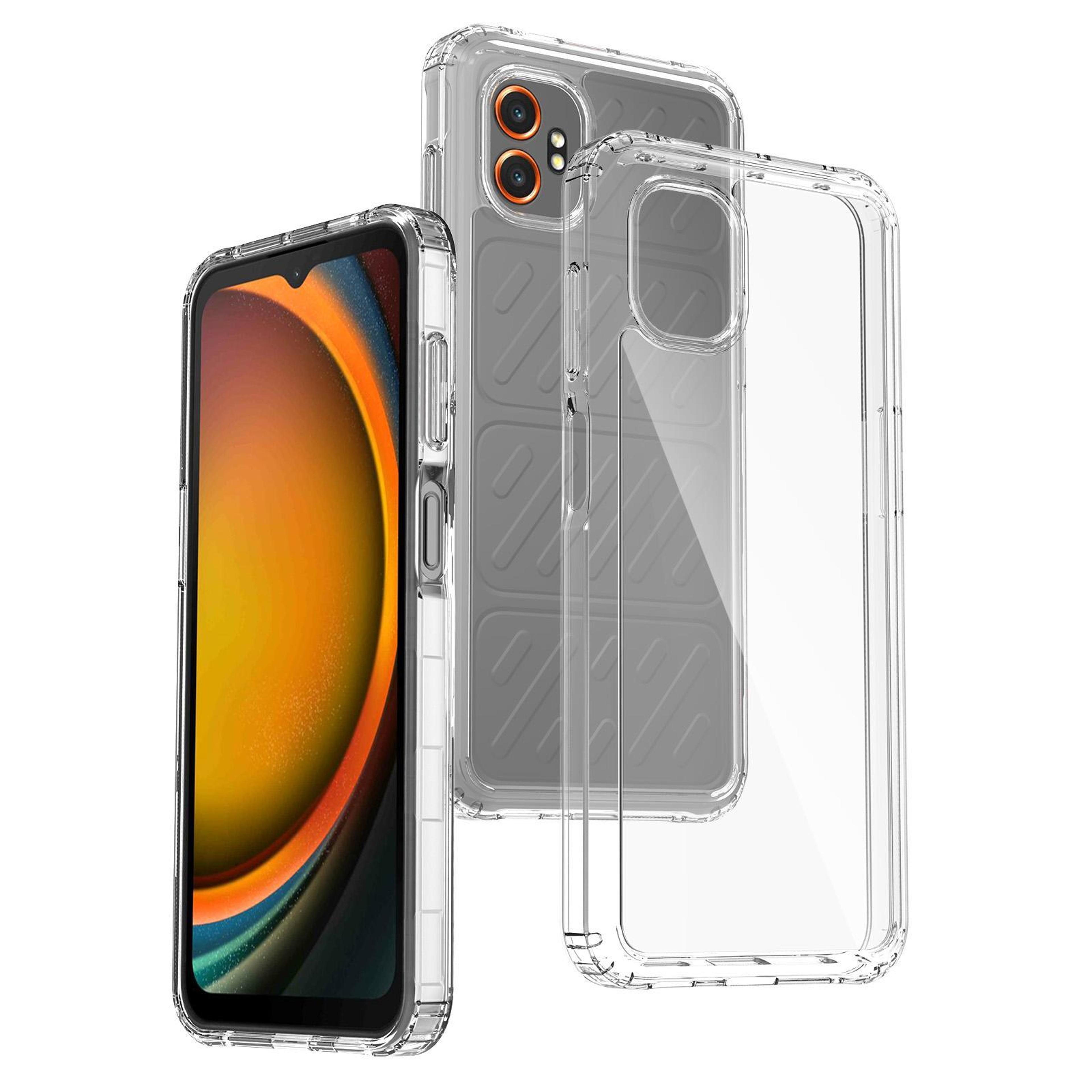 samsung galaxy xcover7 pro clear phone case scratchproof tpu acrylic case with transparent protection