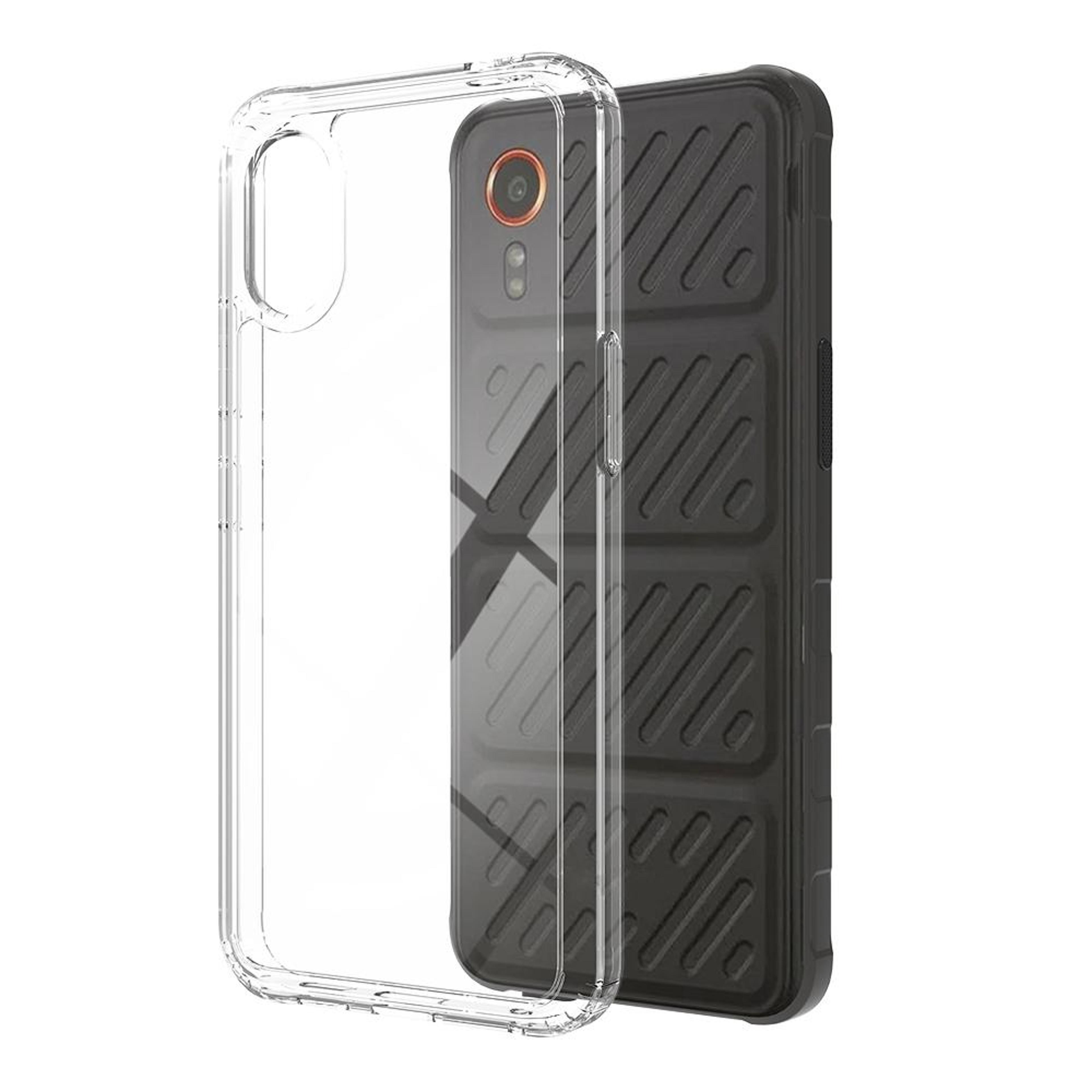 samsung galaxy xcover7 clear phone case scratchproof tpu acrylic protective cover