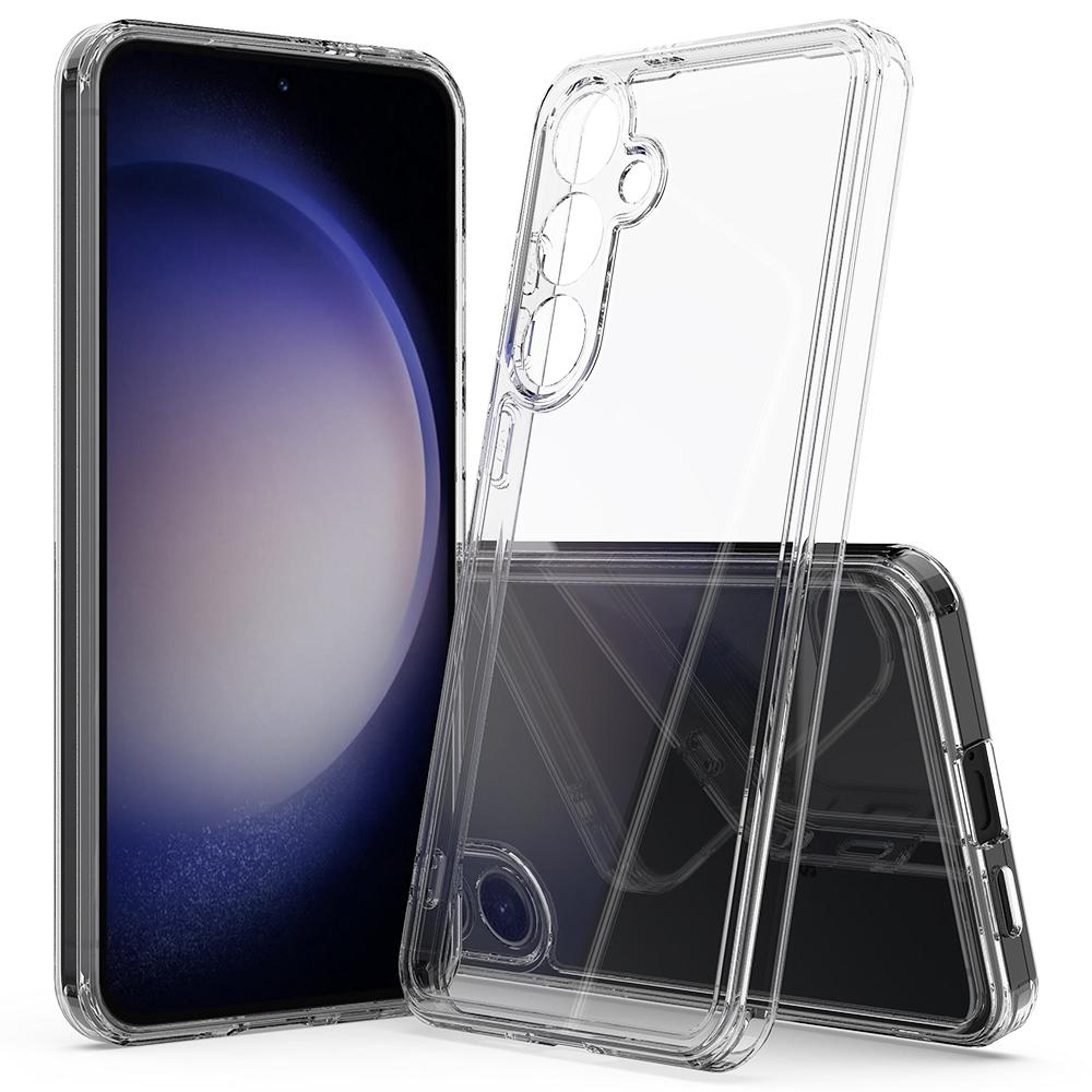 samsung galaxy a55 clear case scratchproof transparent tpu acrylic protective cover