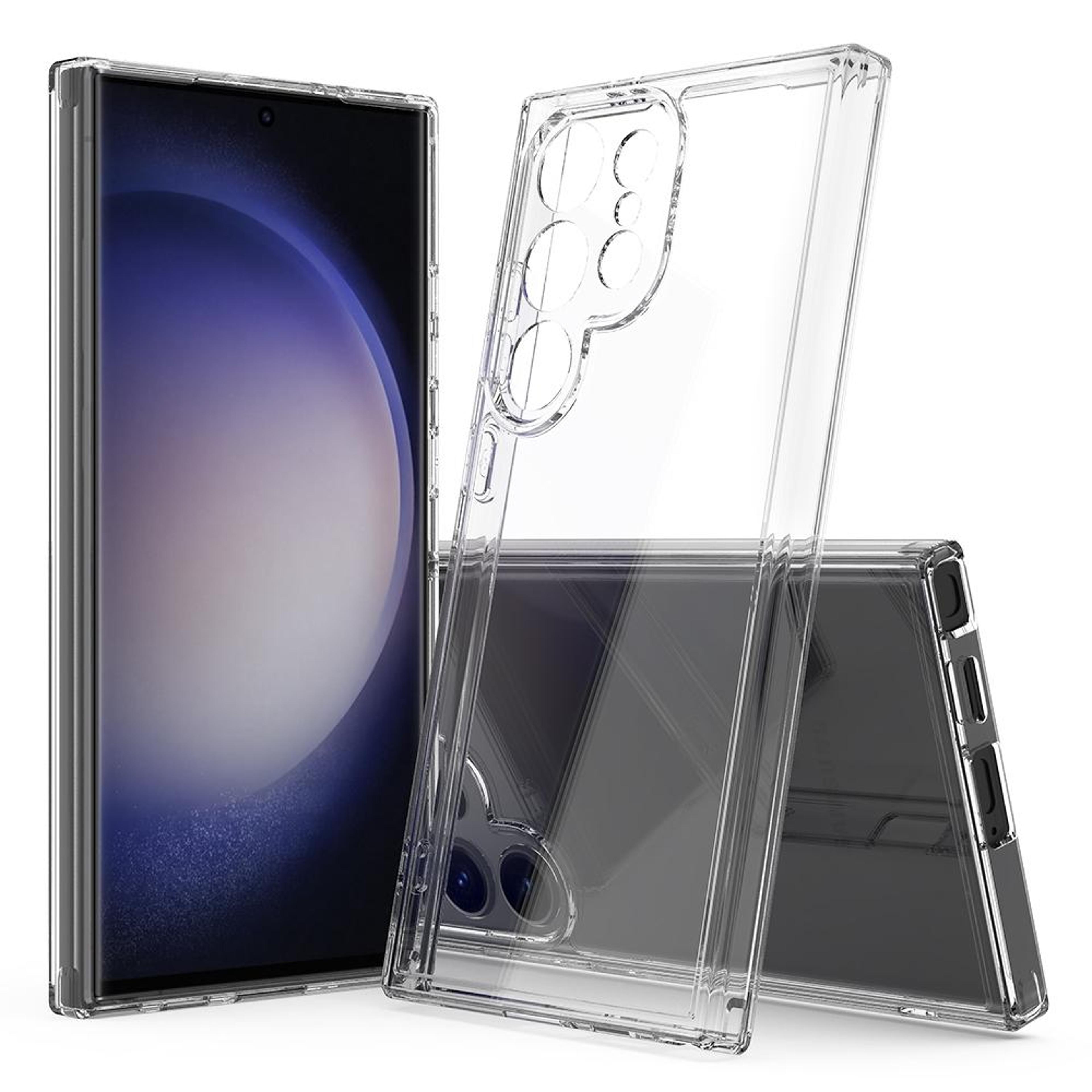 samsung galaxy s24 ultra clear phone case scratchproof transparent tpu acrylic protective cover