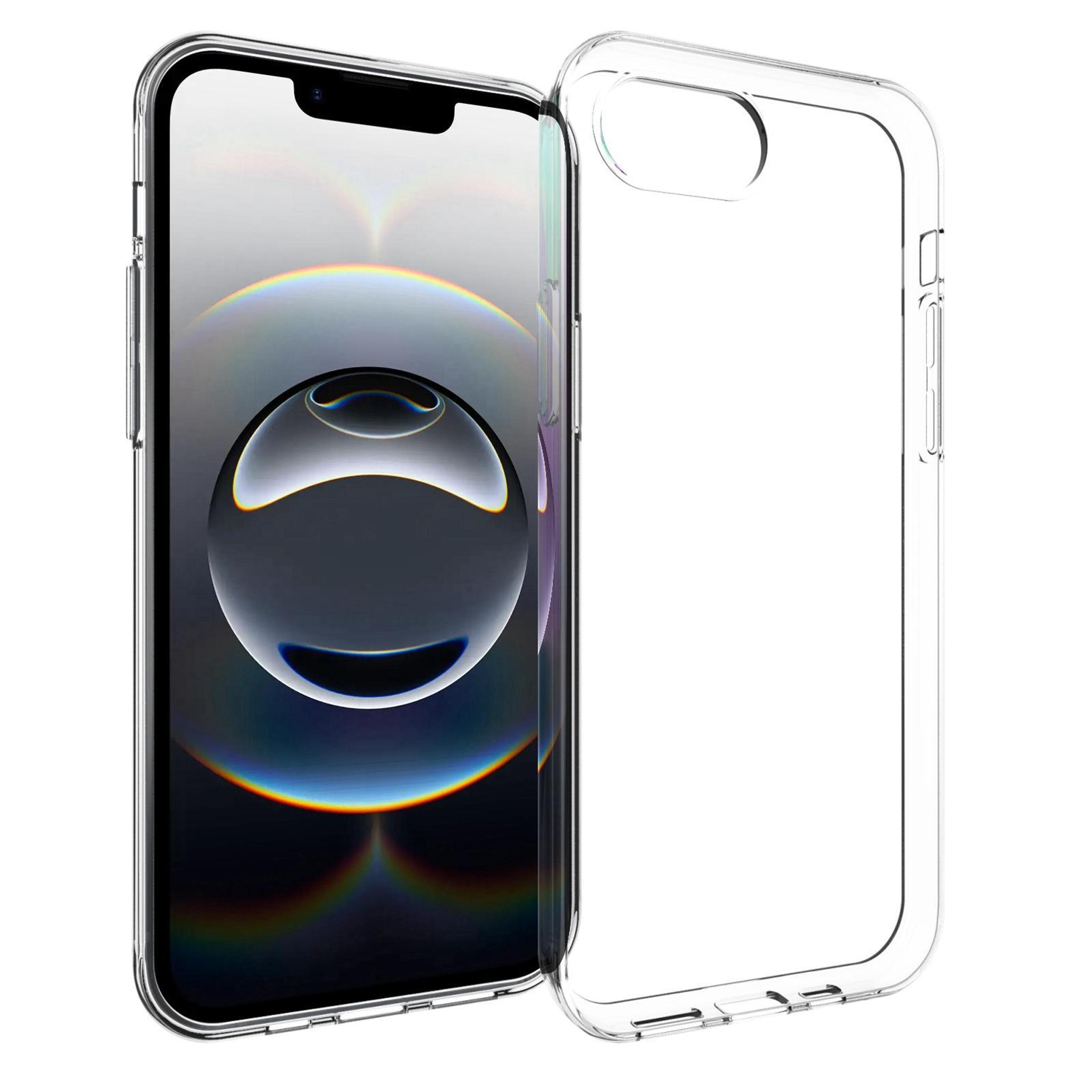crystal clear iphone 17e 16e tpu case slim protective transparent phone cover