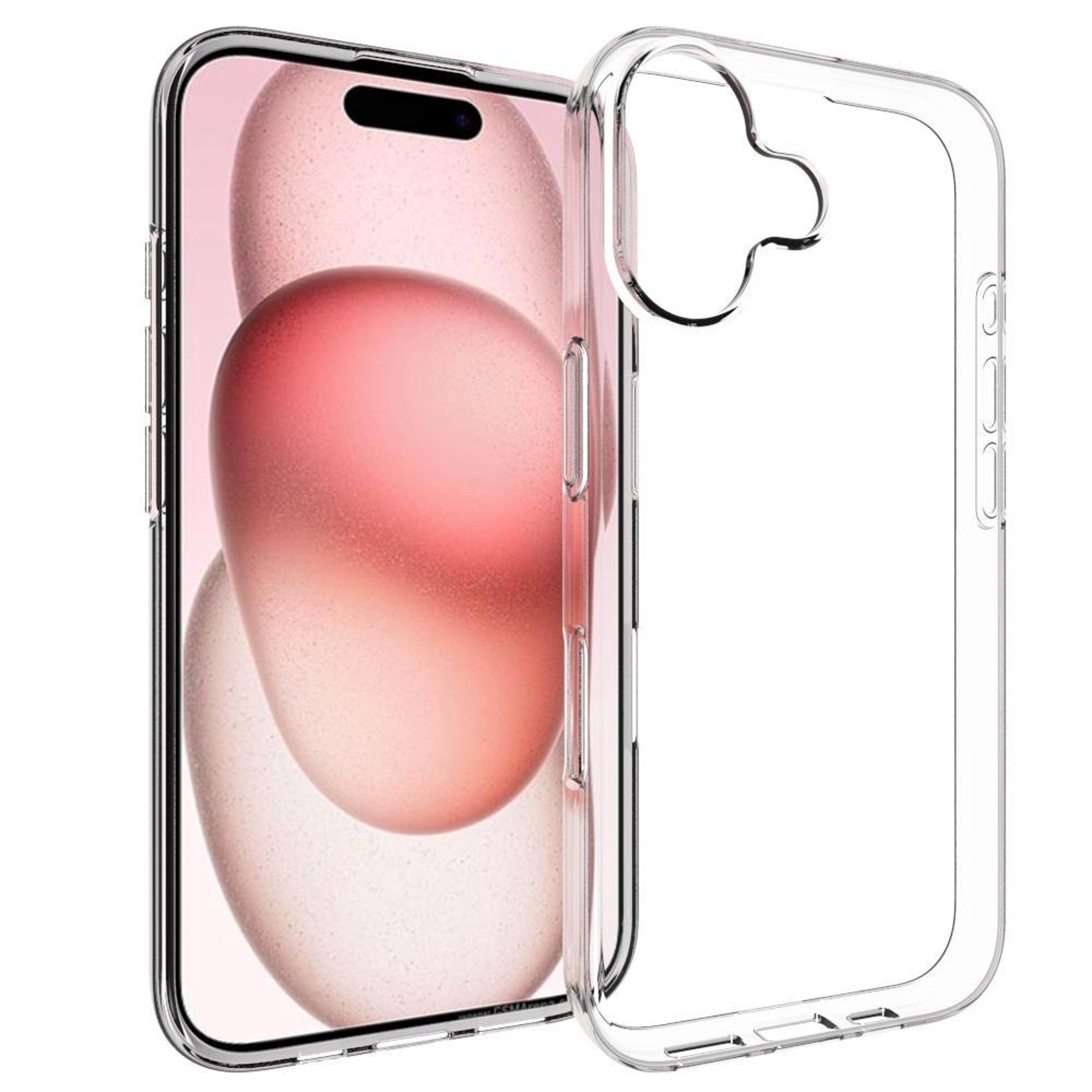 for iphone 17 clear tpu case waterproof texture transparent phone case shockproof cover
