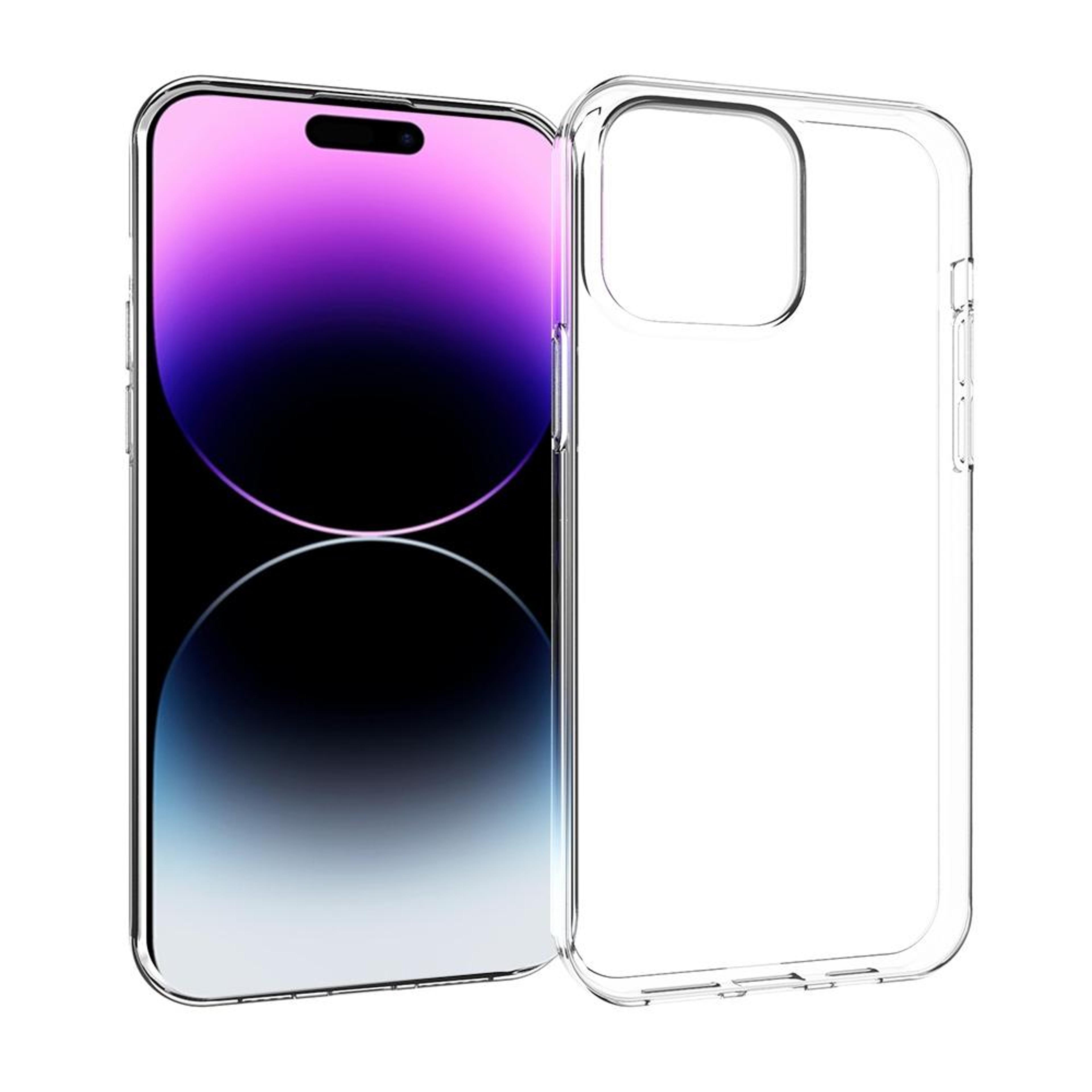 crystal clear iphone 15 pro case slim transparent tpu case with protective waterproof texture