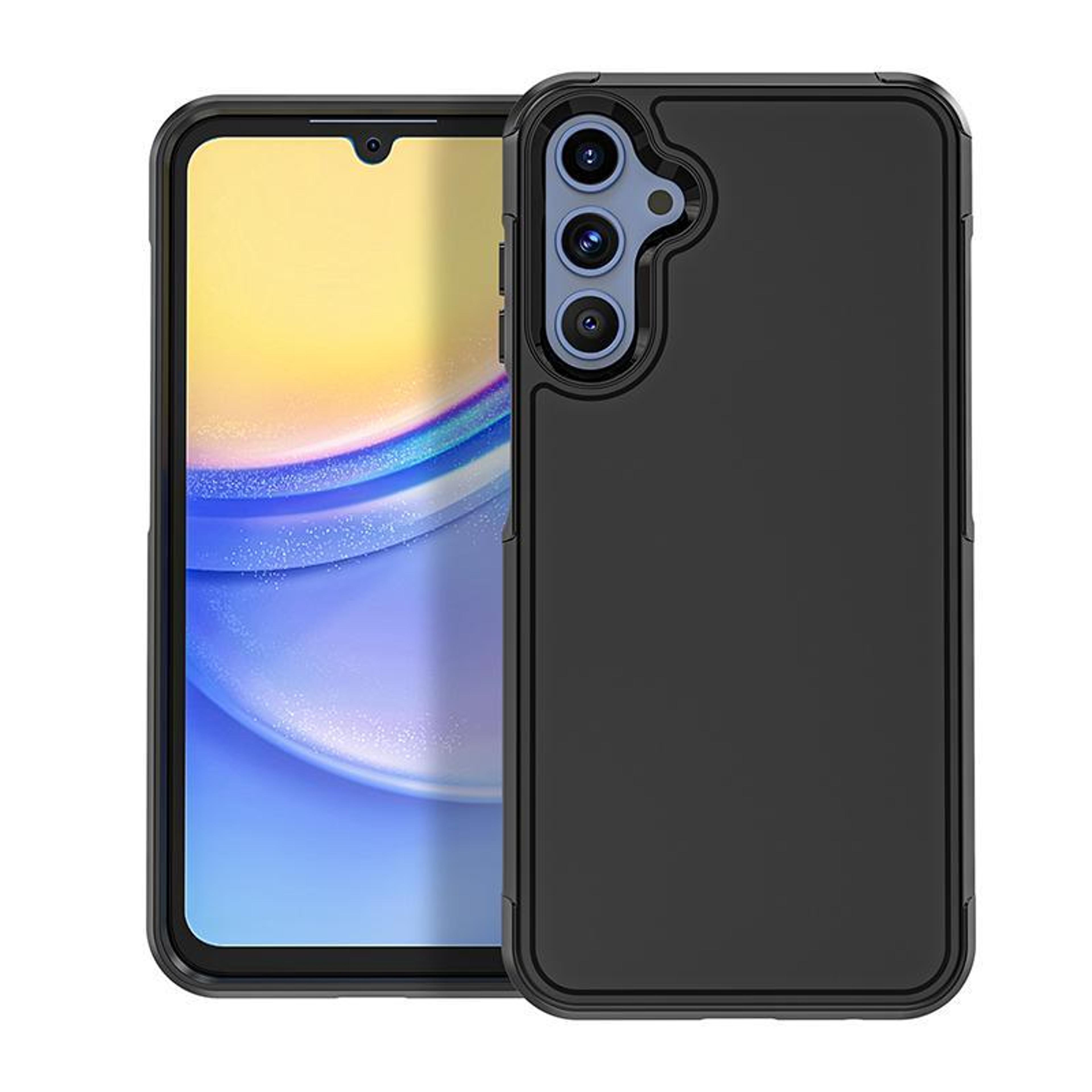 redpepper armor samsung galaxy a15 case rugged protective phone case shockproof cover black