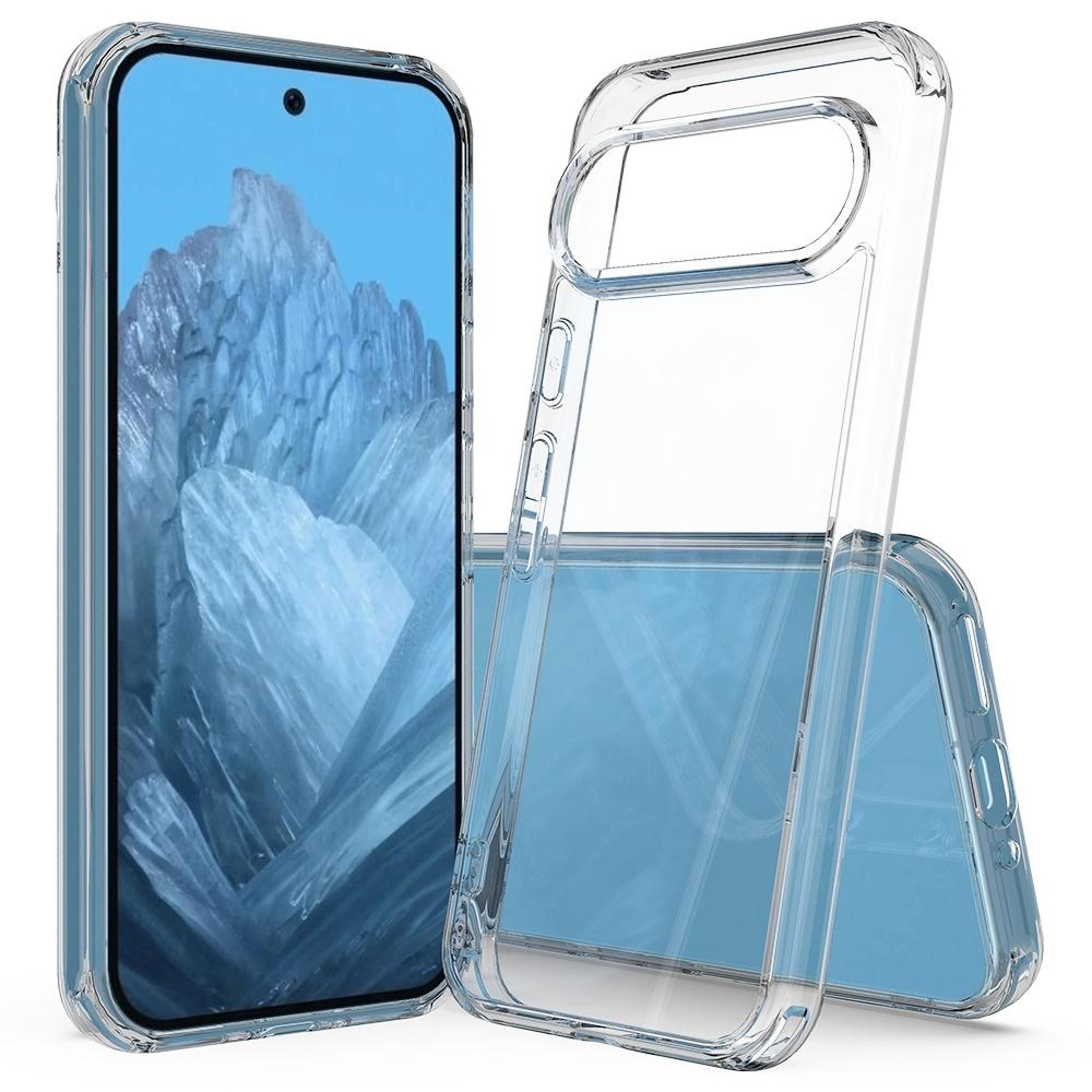 google pixel 9 pro clear case scratchproof acrylic tpu phone case cover