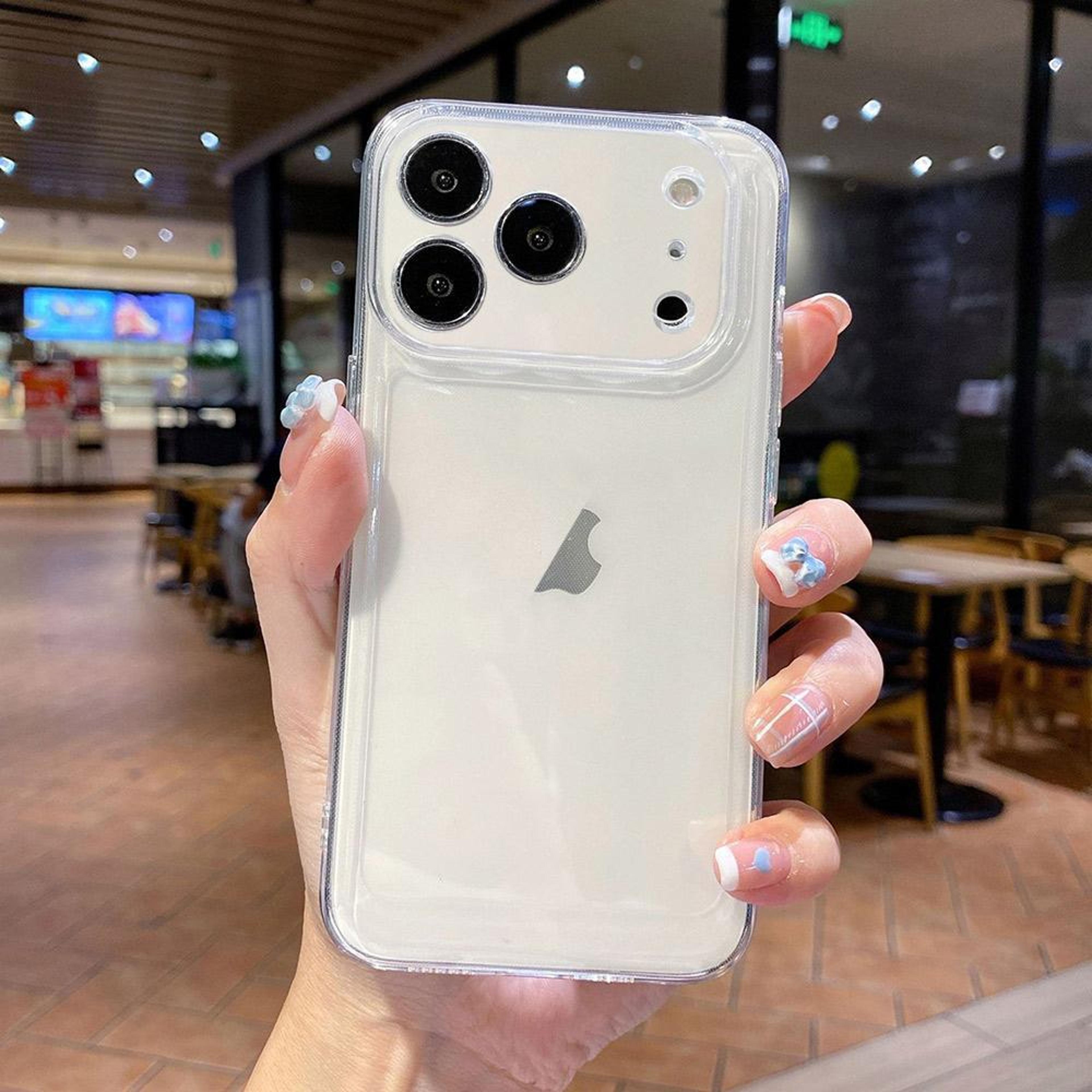 space armor shockproof iphone 17 pro tpu case with drop protection