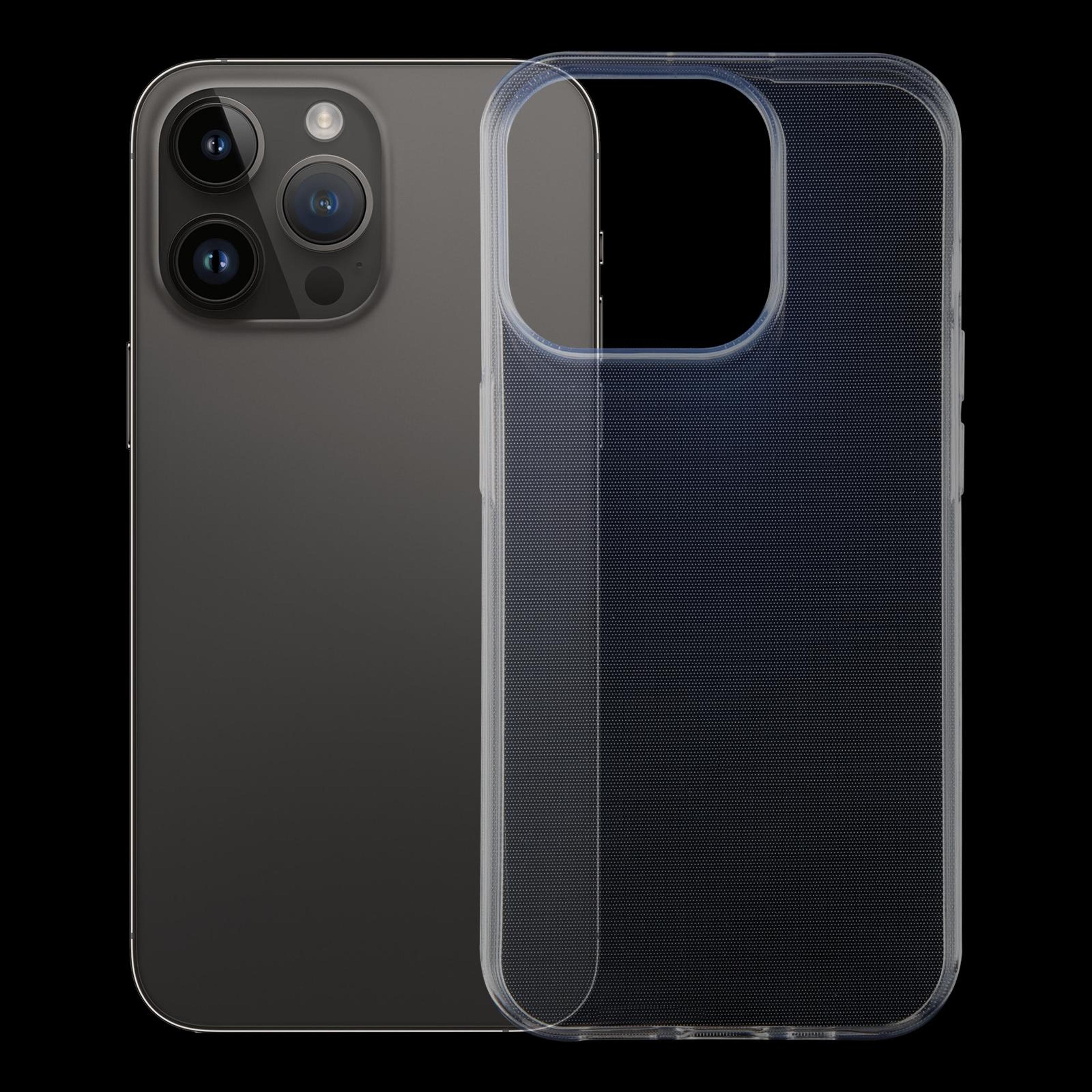ultra thin transparent tpu iphone 15 pro case clear scratch resistant protective cover