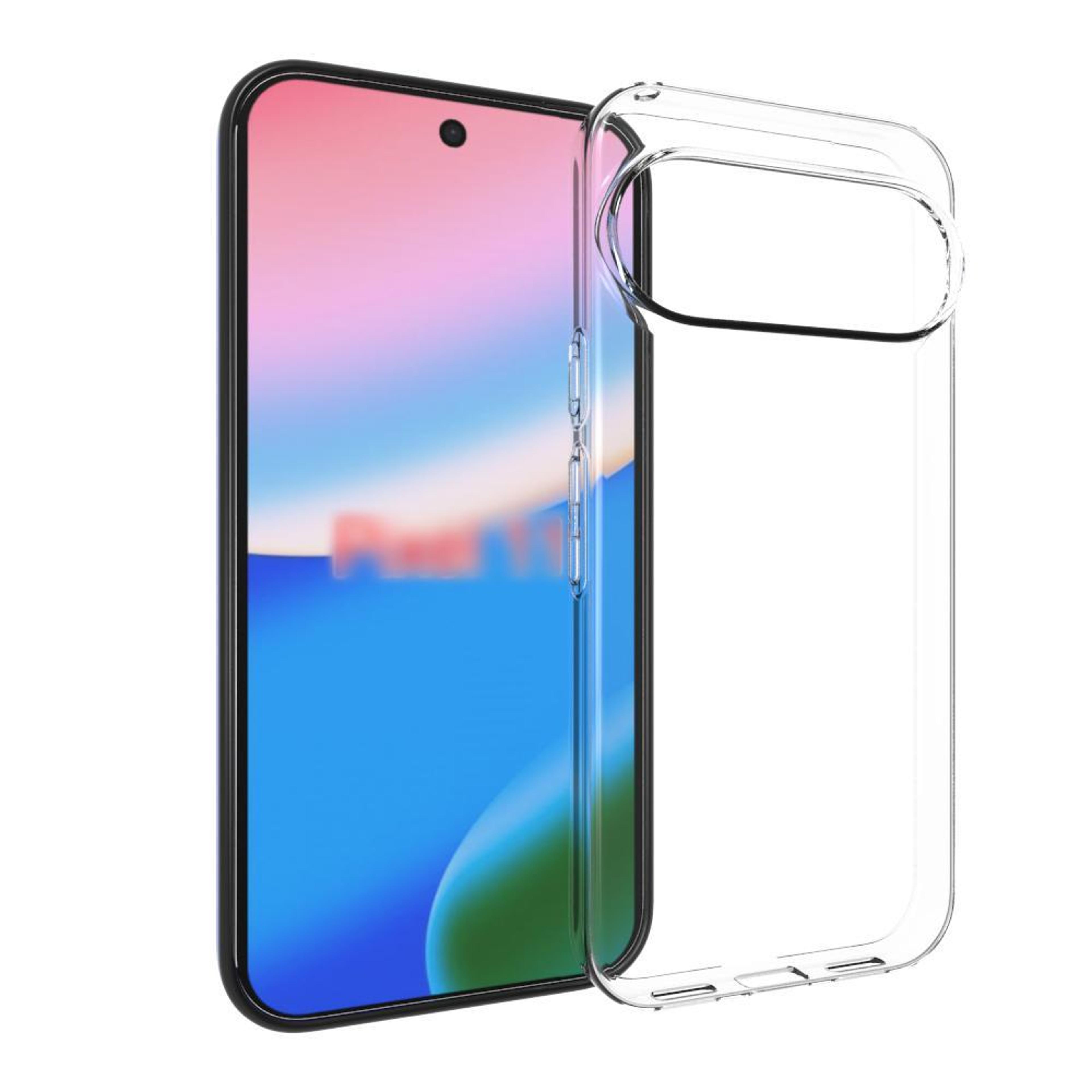google pixel 11 pro clear tpu waterproof phone case transparent shockproof protective cover