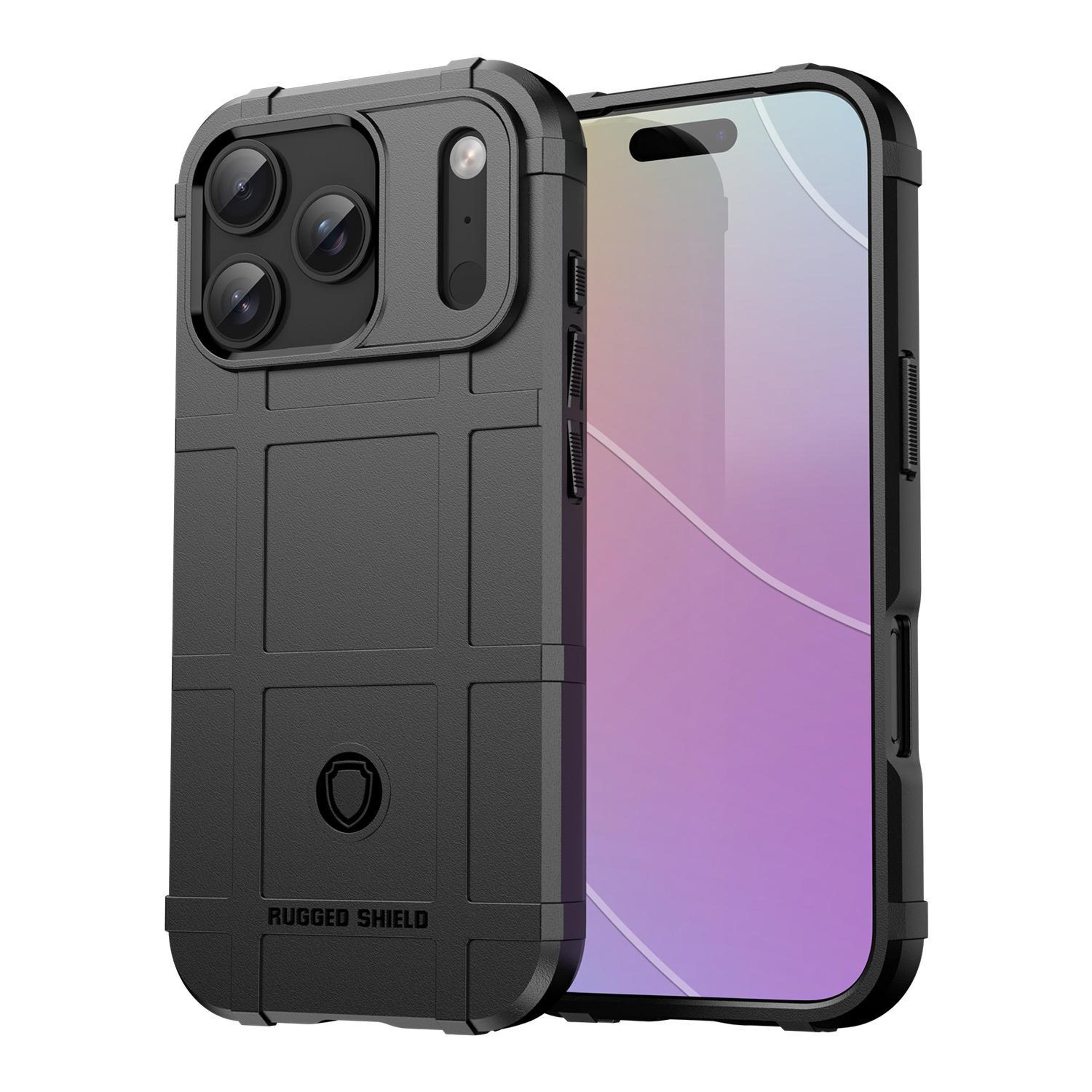 iphone 17 pro shockproof tpu phone case full coverage protective cover