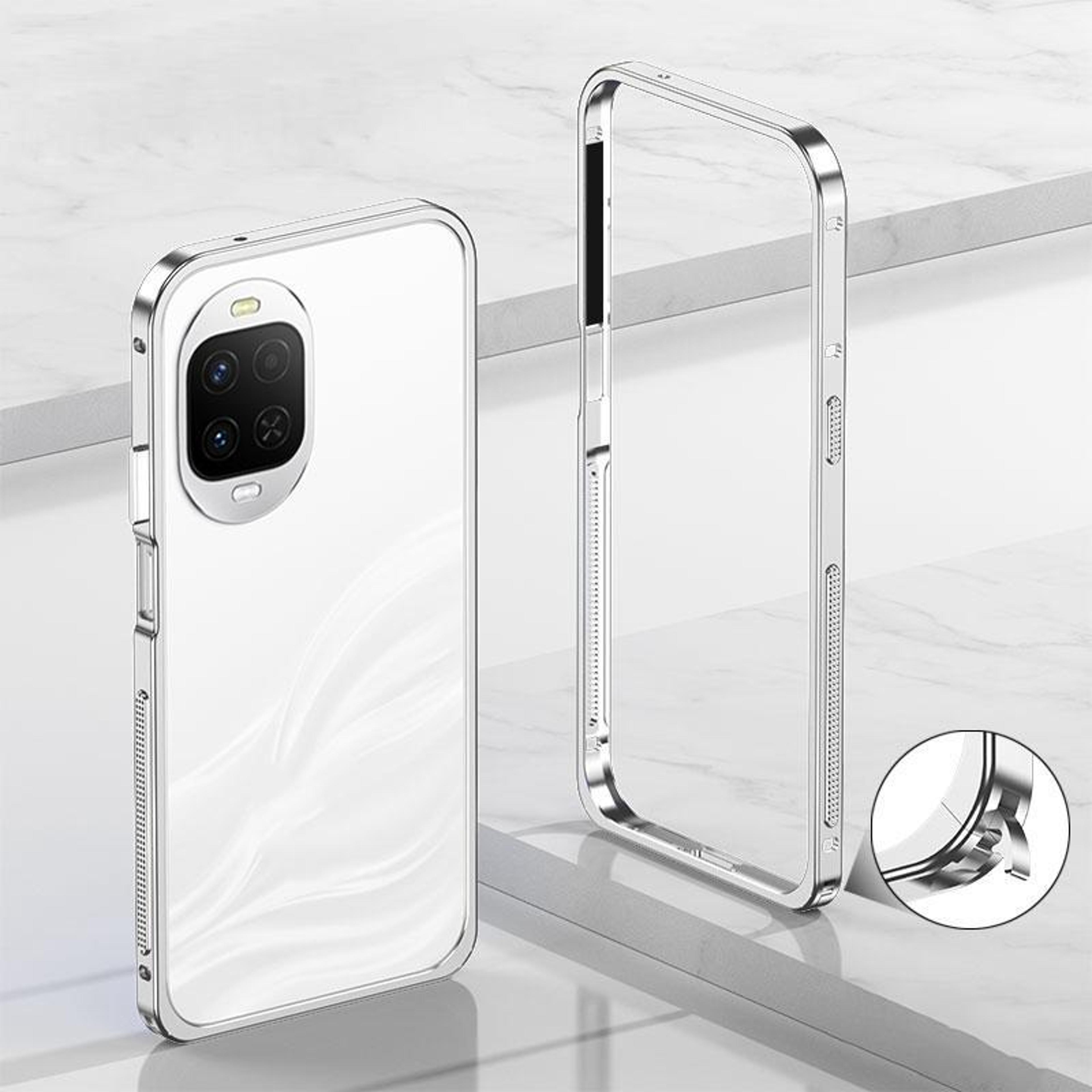 premium huawei nova 16z case with metal frame heat dissipation protective cover