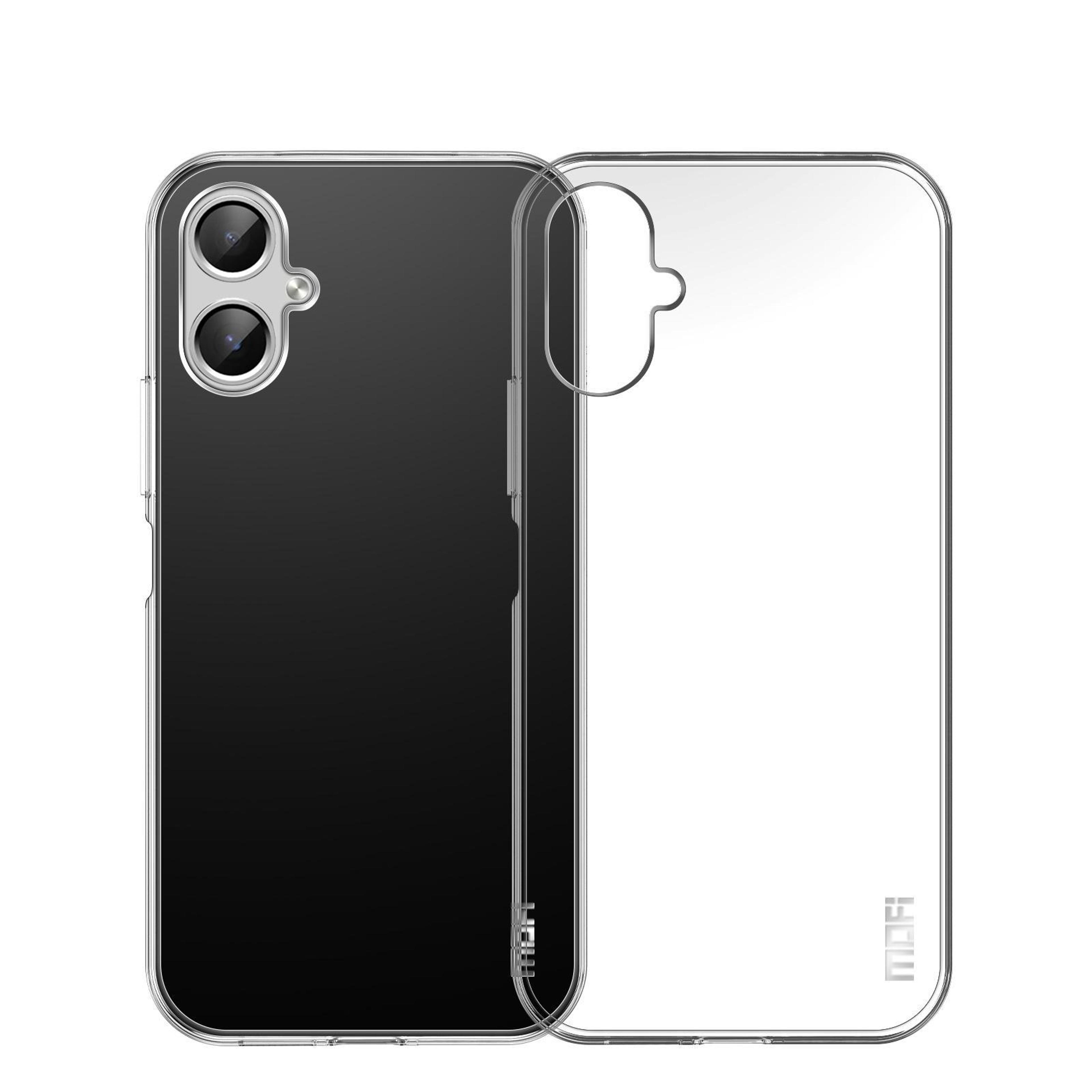 mofi ming series samsung galaxy a07 4g clear case ultra thin tpu phone case transparent