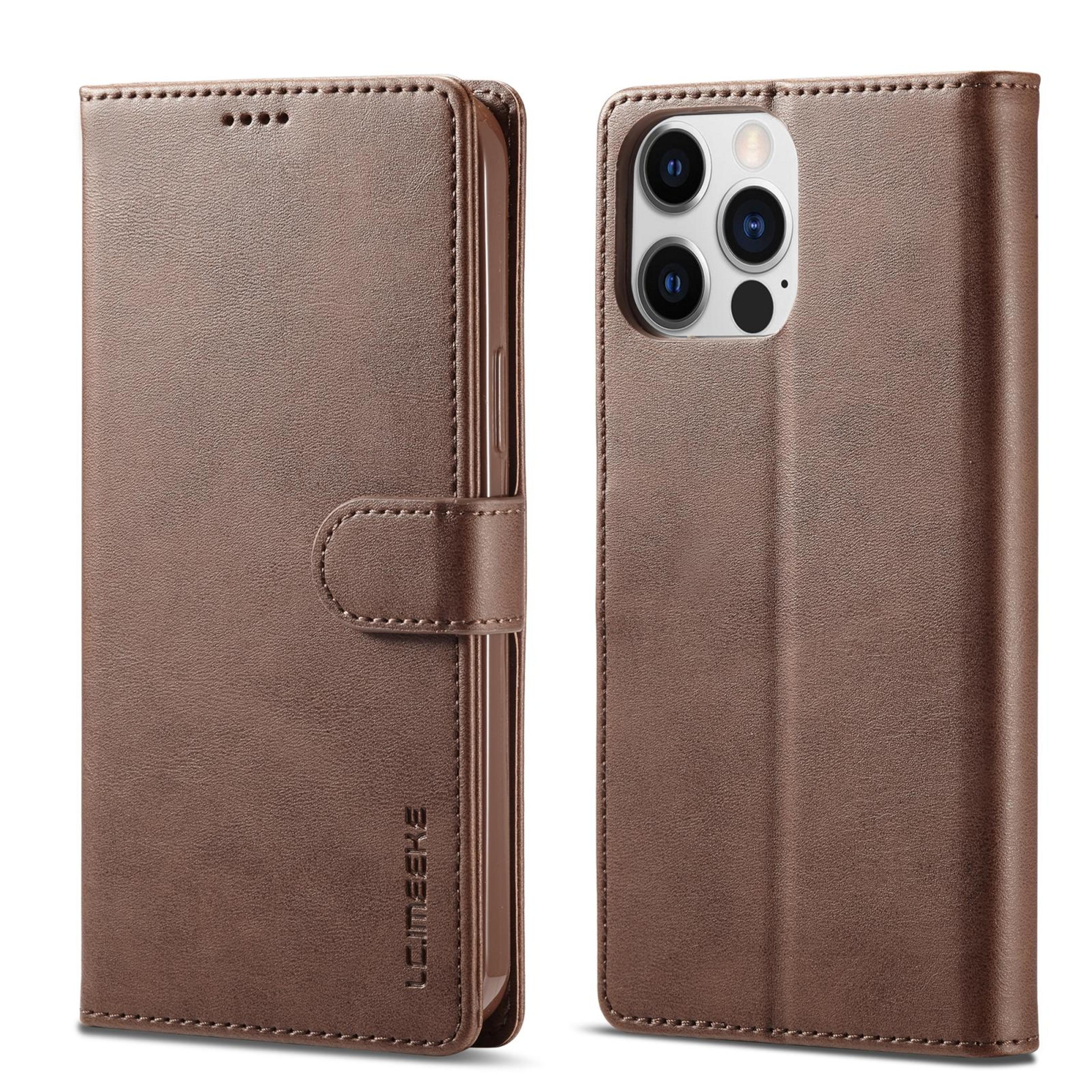 iphone 14 pro max leather wallet case with stand and card holder