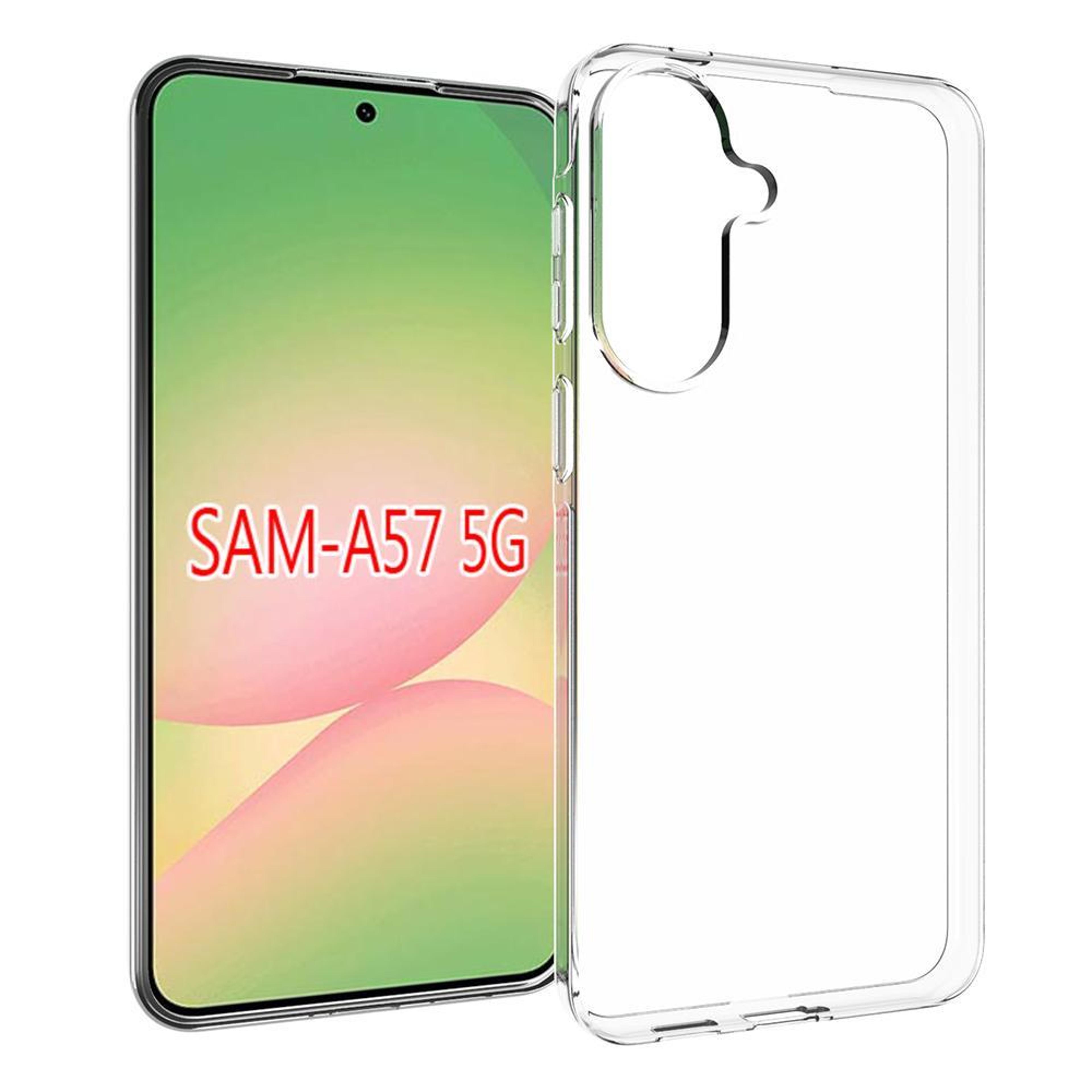 crystal shield samsung galaxy a57 5g case clear tpu phone case with waterproof texture