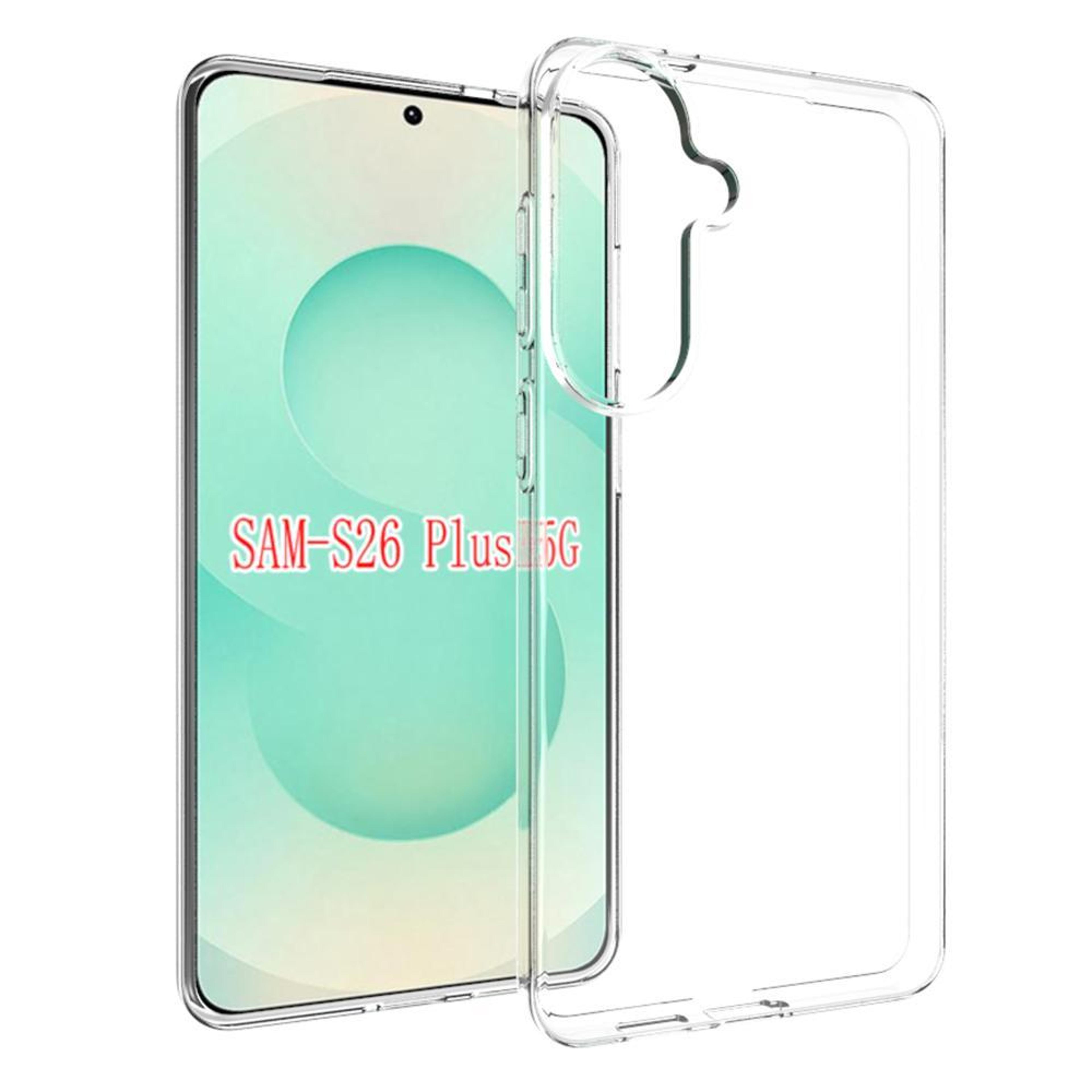 samsung galaxy s26+ 5g waterproof phone case with transparent textured tpu case cover