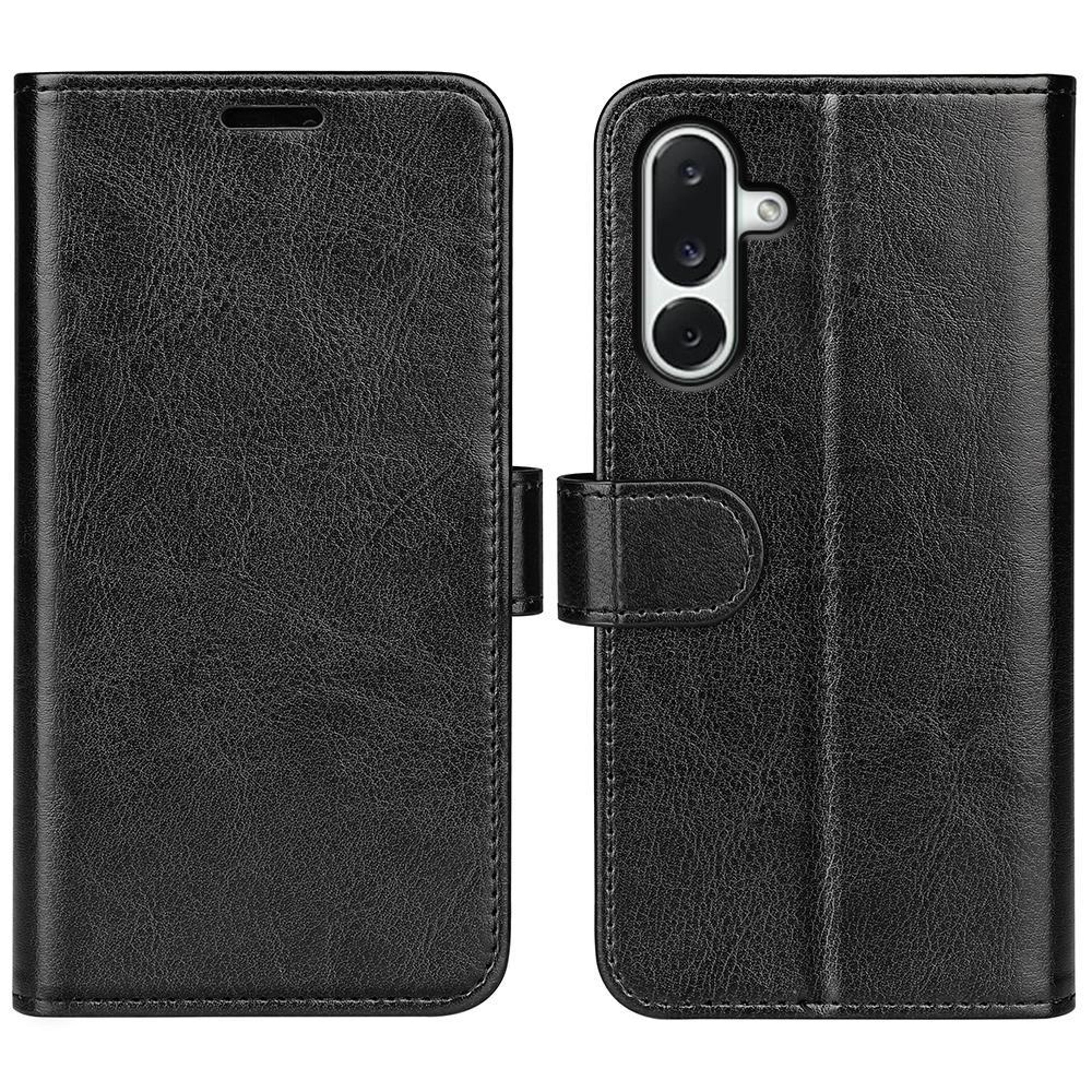r64 samsung galaxy m36 5g case & samsung f36 5g wallet case flip leather cover with card holder