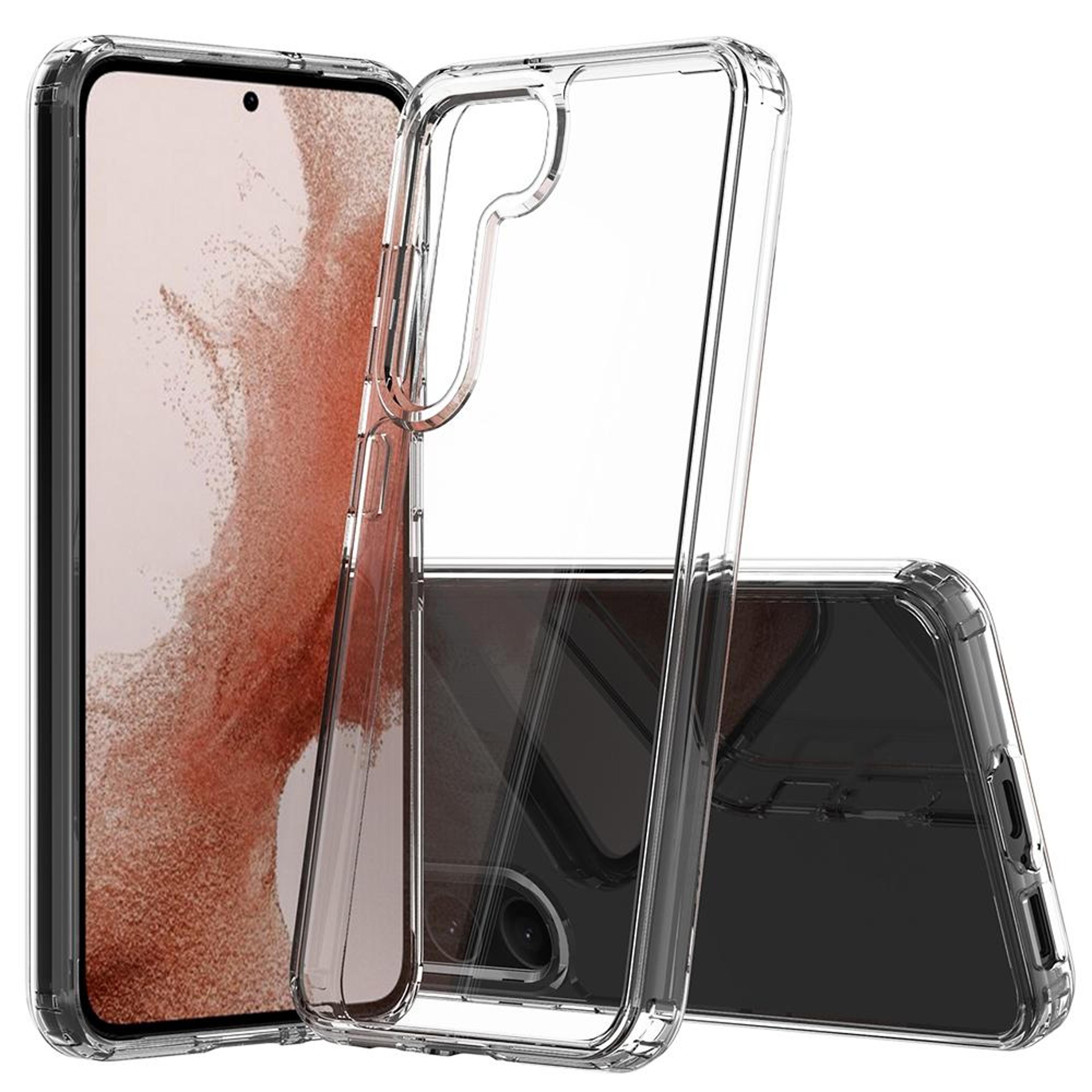samsung galaxy s23 clear phone case scratchproof tpu acrylic transparent cover