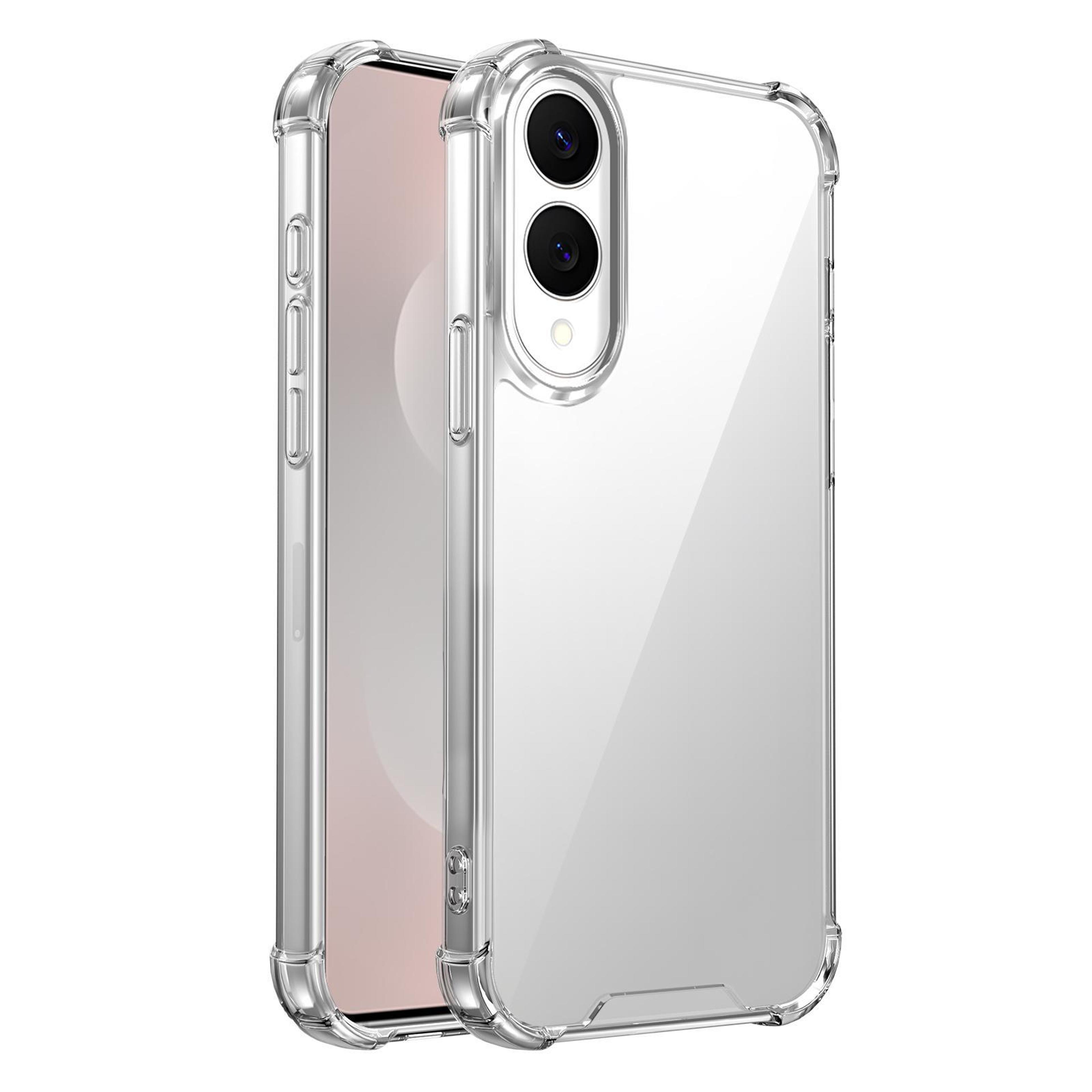 samsung galaxy s25 edge clear shockproof phone case with tpu acrylic protective cover