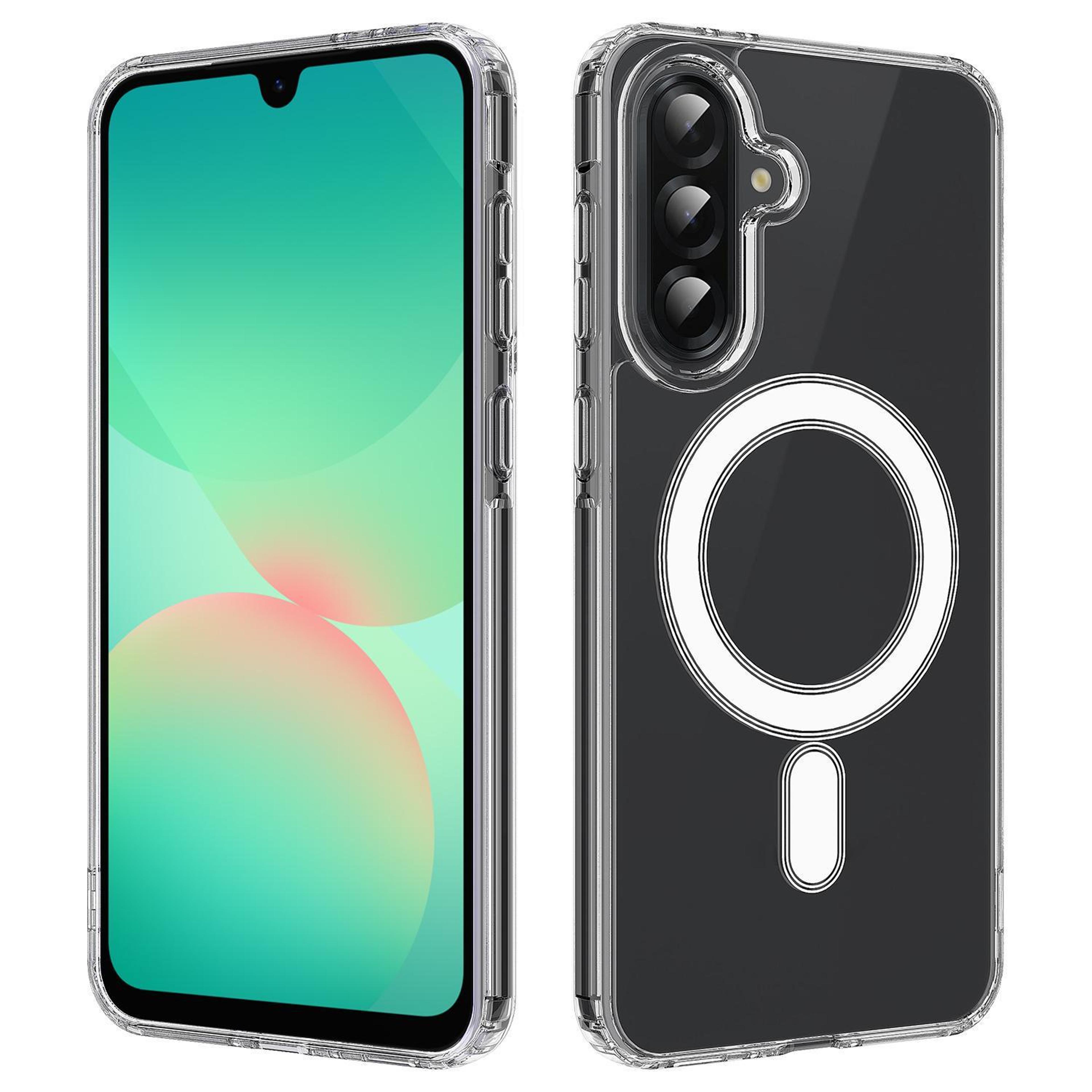 samsung galaxy a26 5g case with magsafe magnetic clear tpu & acrylic shockproof cover