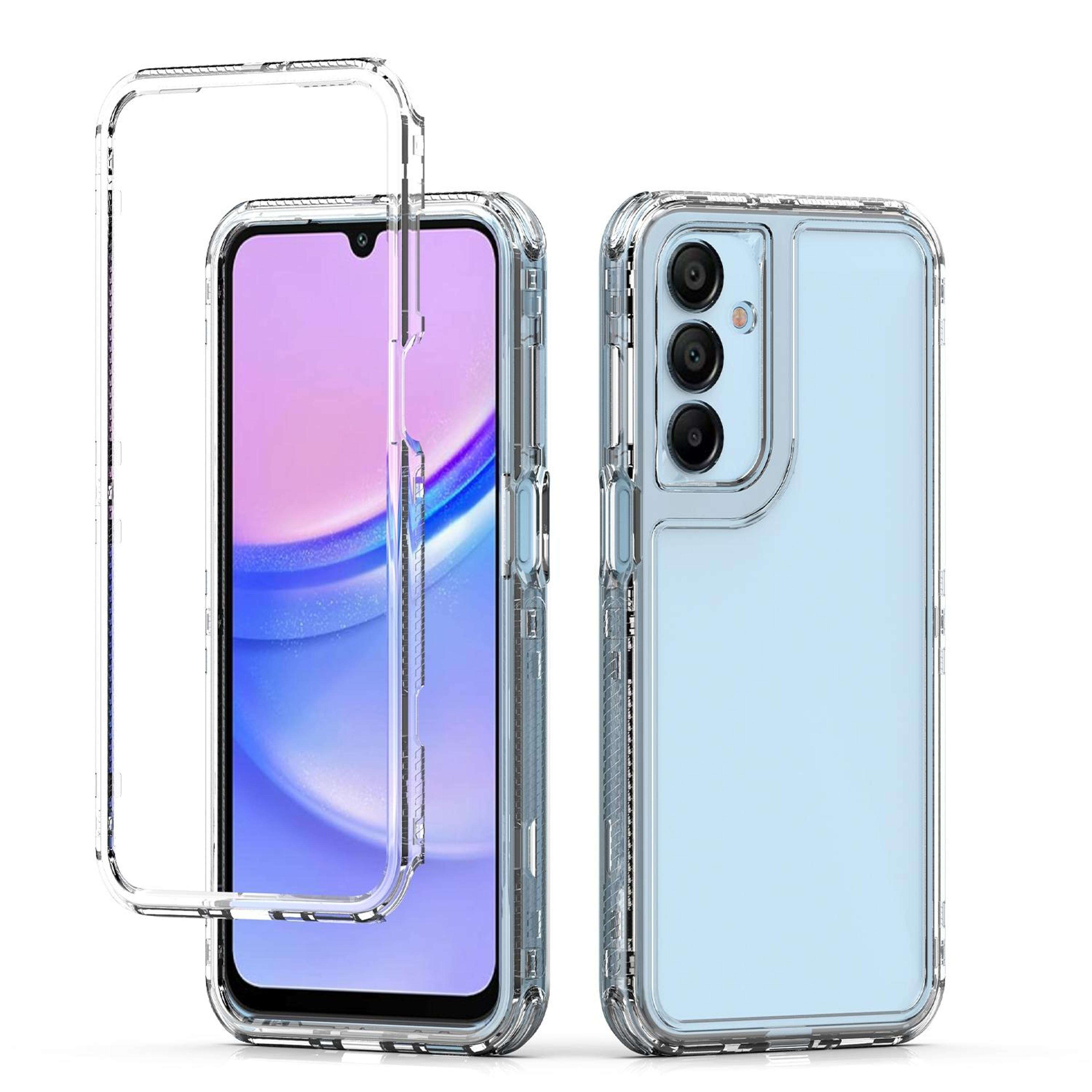 samsung galaxy a16 clear acrylic phone case, transparent shockproof slim protective cover