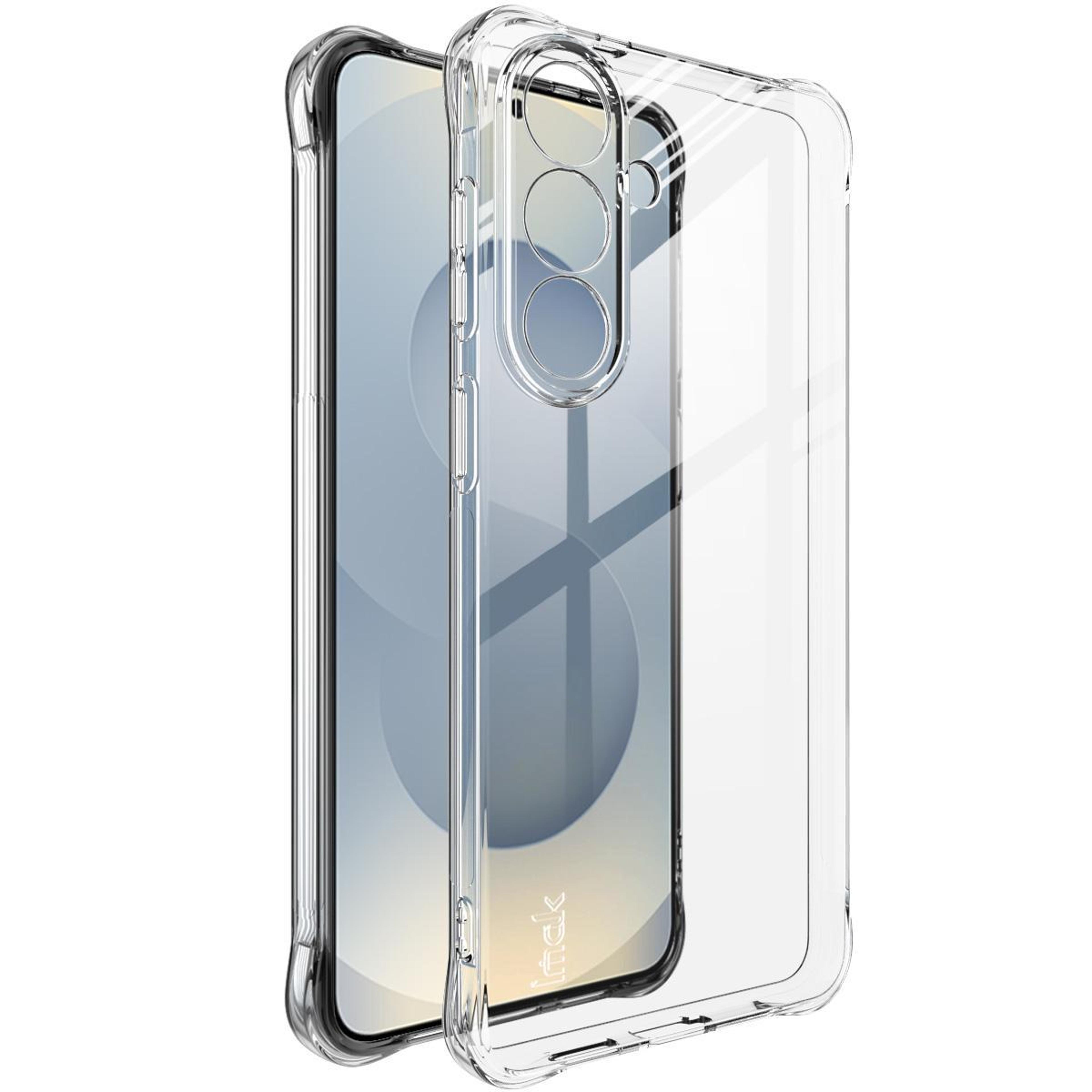 imak samsung galaxy s26 plus case shockproof clear tpu phone cover with airbag corner & camera protection