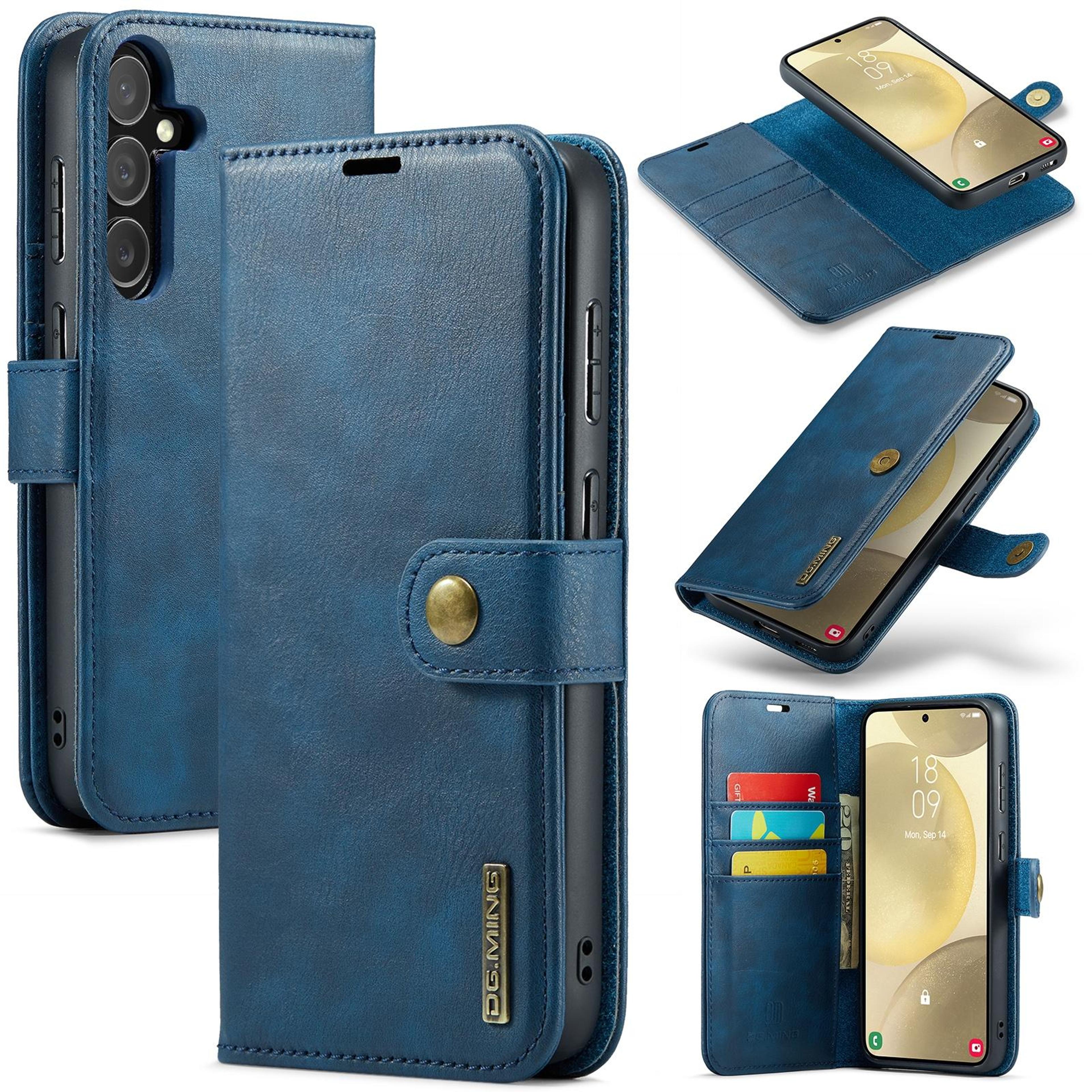 samsung galaxy s24 wallet case detachable magnetic leather case with card holder stand