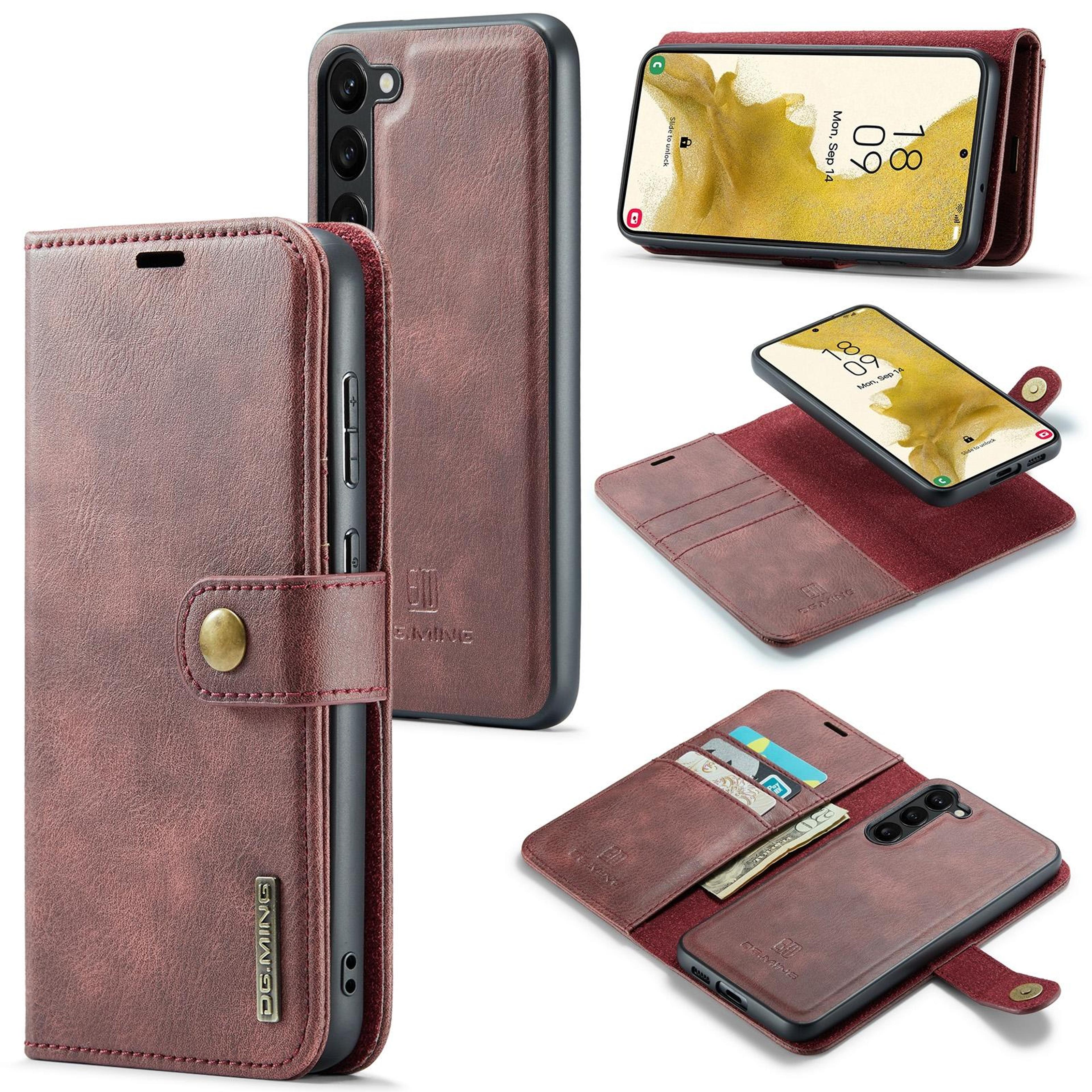 samsung galaxy s23 5g detachable magnetic leather wallet case