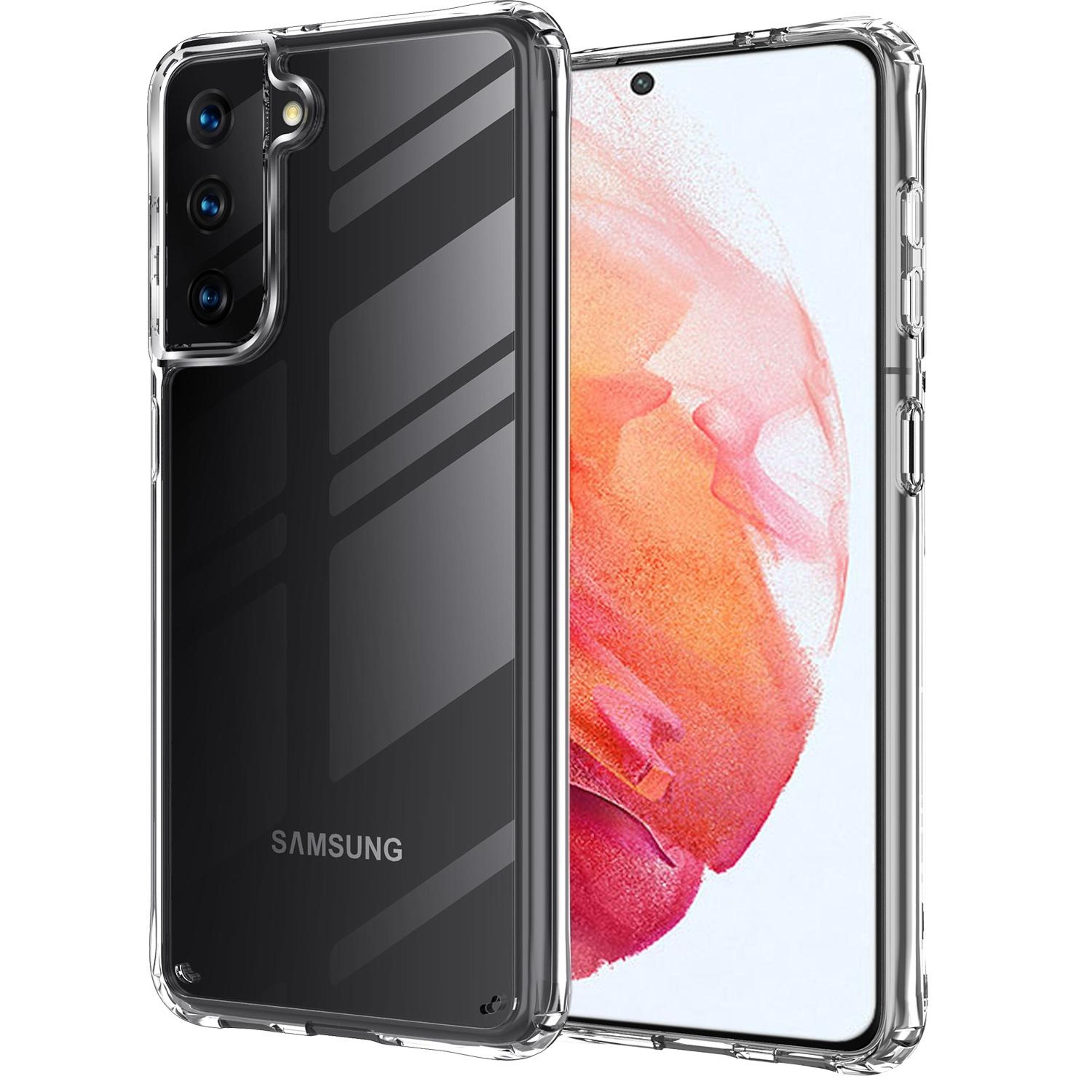 samsung galaxy s21 5g clear shockproof acrylic protective case