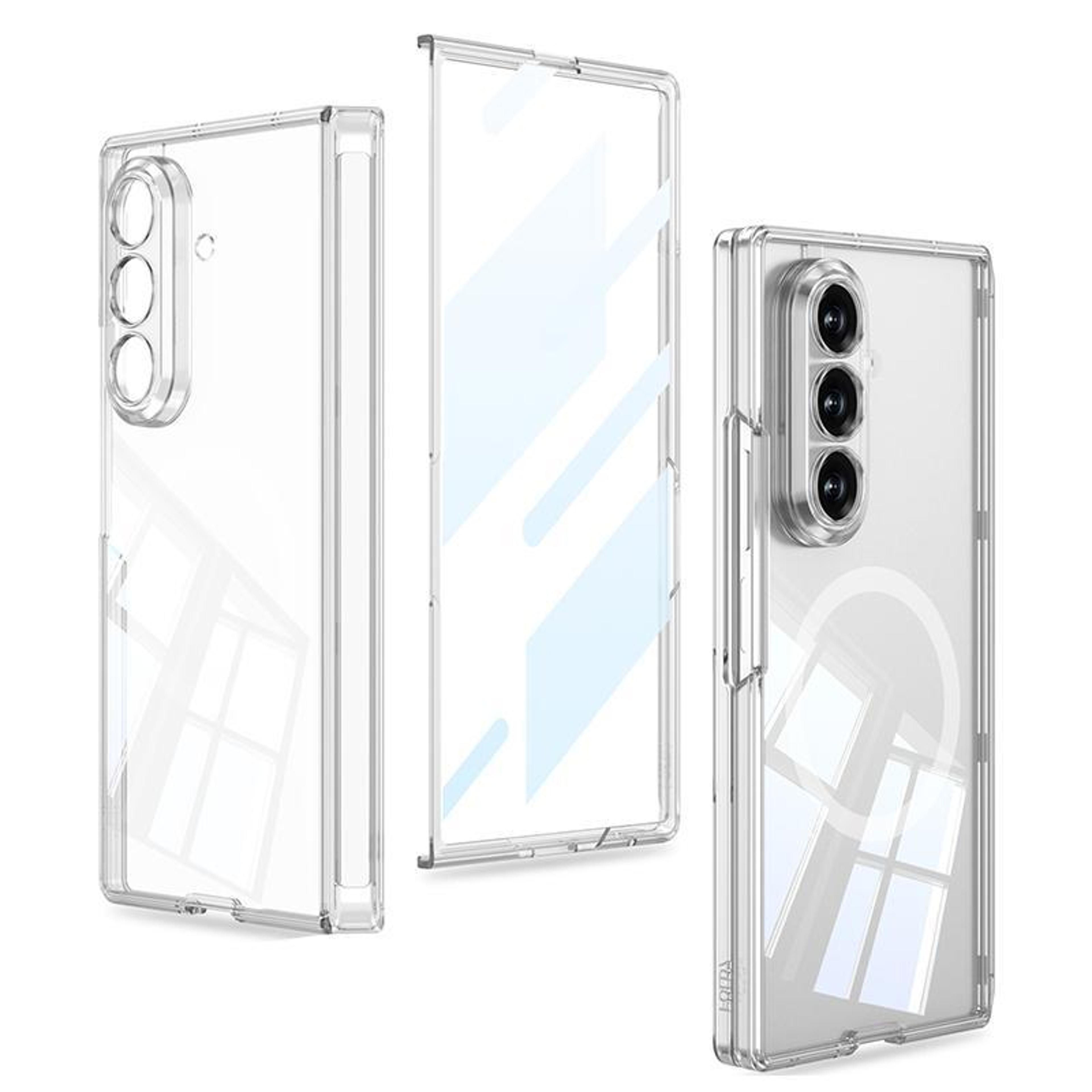 samsung galaxy z fold7 case clear magsafe case with full body protection