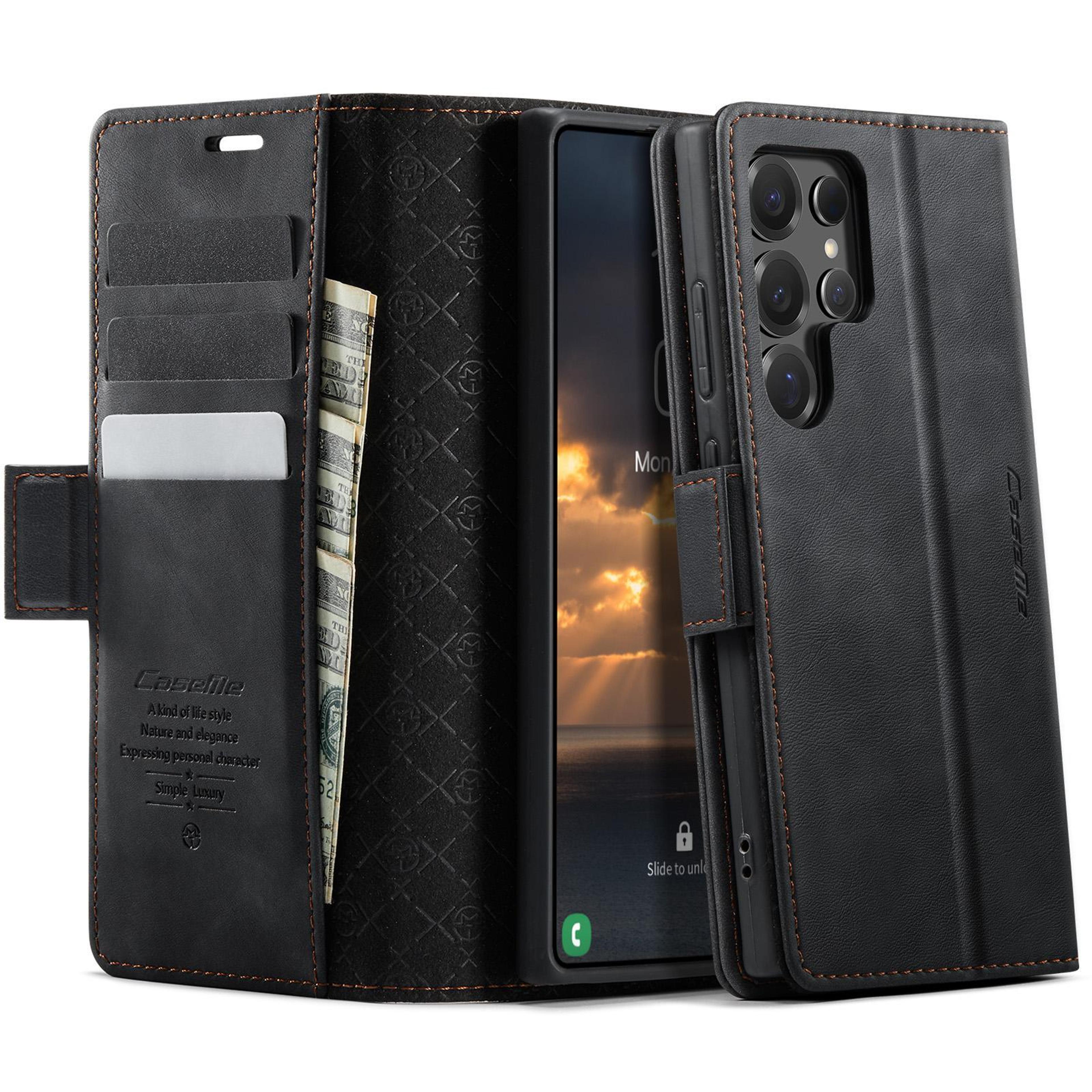 samsung series case with rfid blocking card holder and kickstand