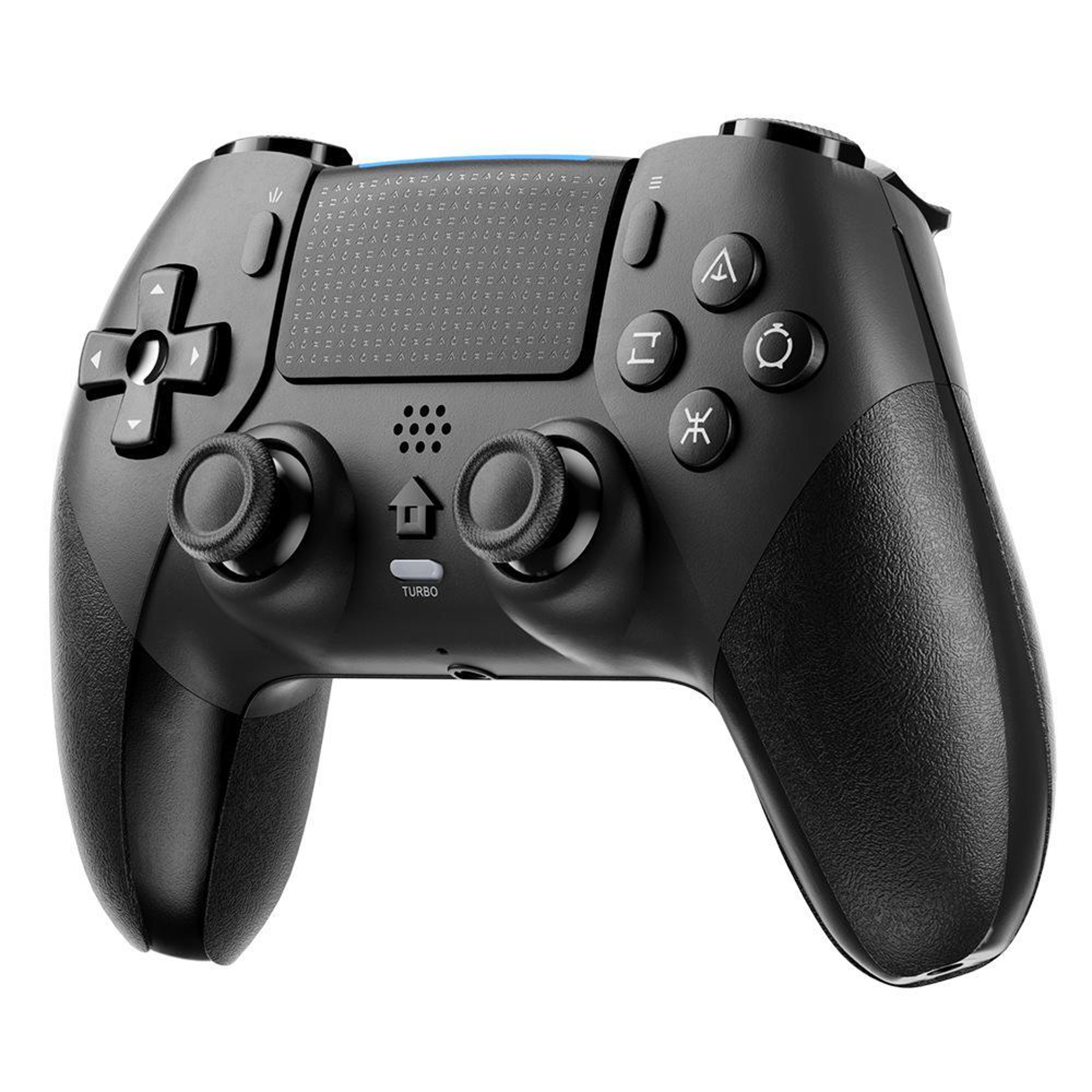 ps5 wireless bluetooth game controller with 6 axis motion and turbo