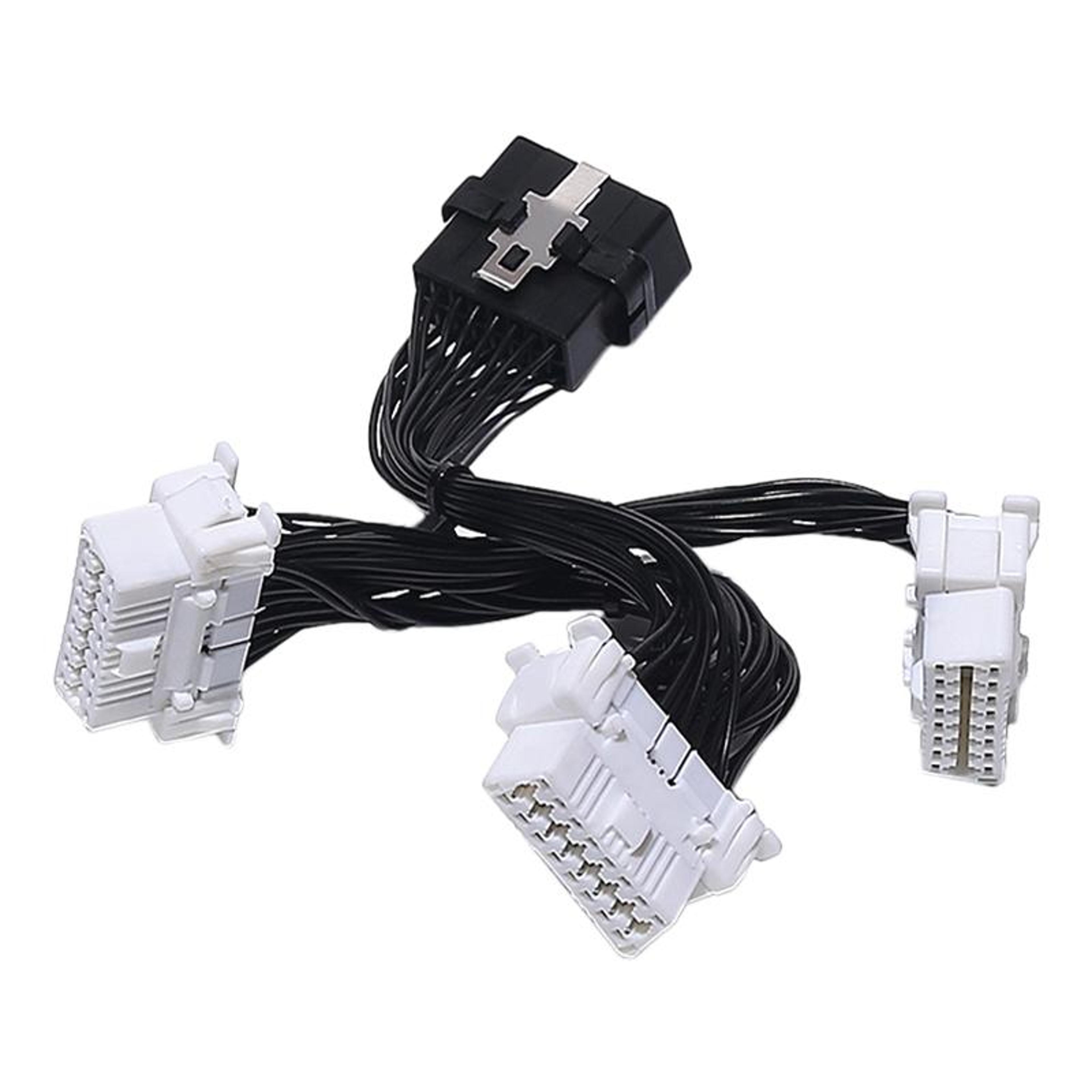 3 in 1 toyota obd2 cable diagnostic extension adapter for rav4 corolla camry