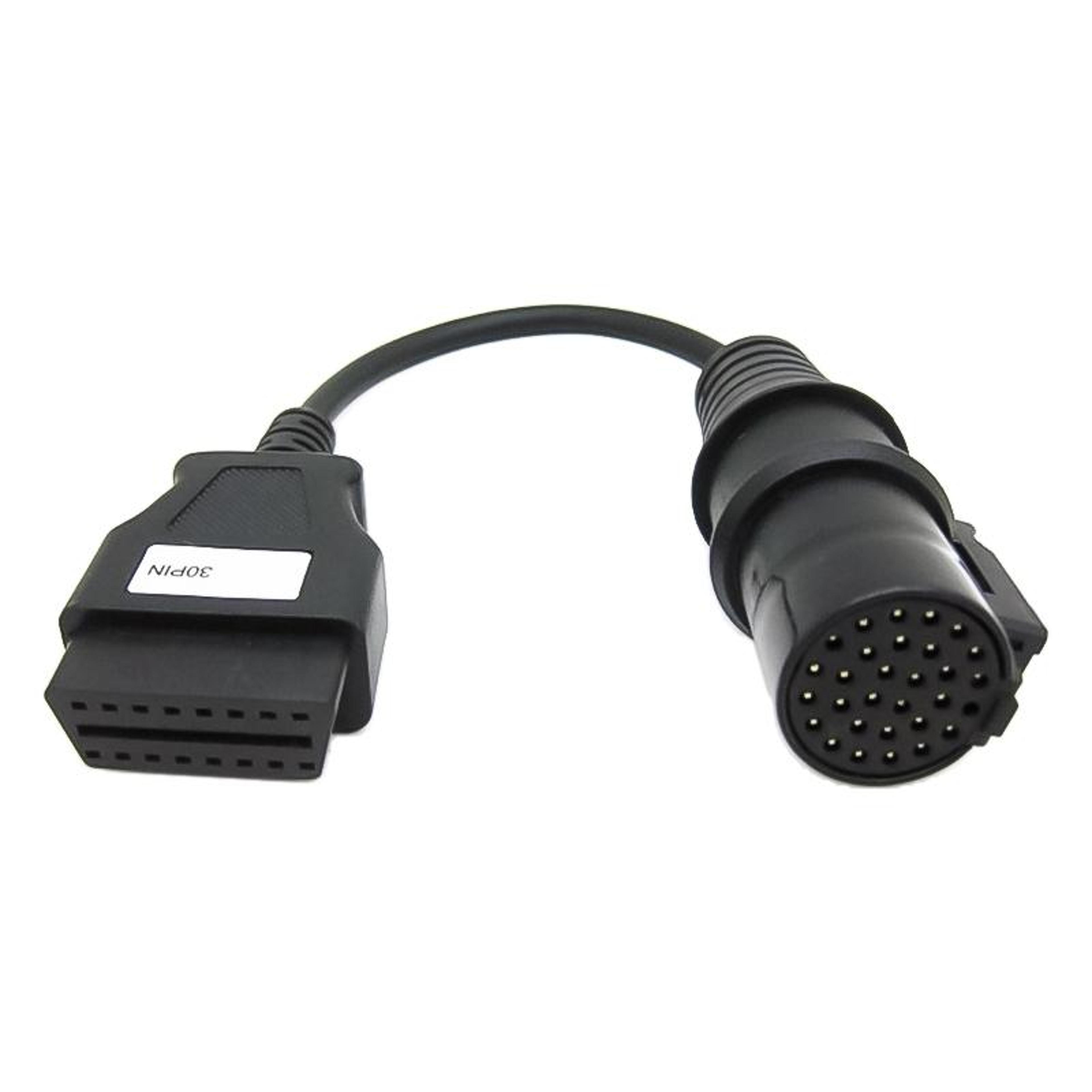 iveco 30 pin to 16 pin obd2 diagnostic adapter cable