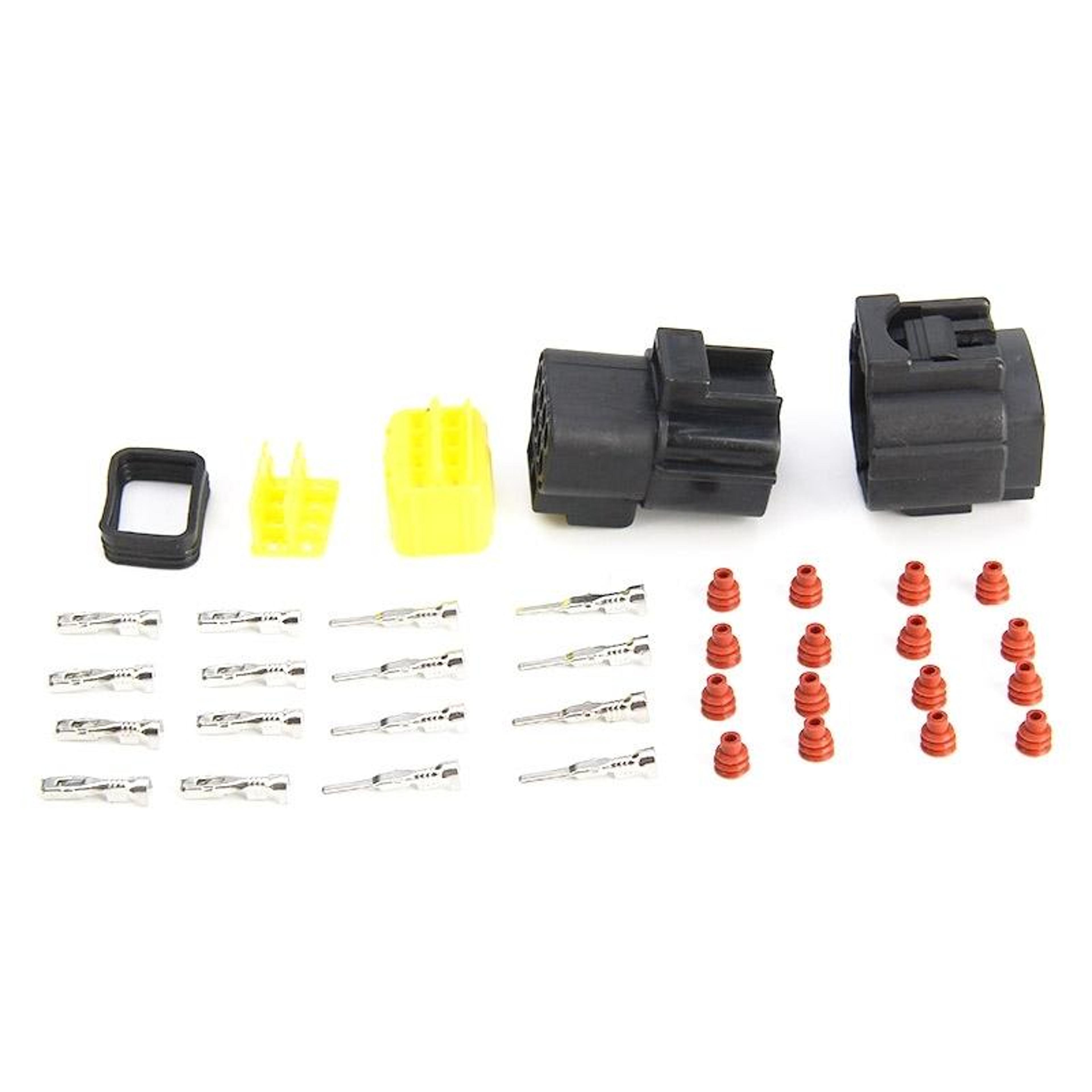 dj70816y 8 pin waterproof automotive connector wiring harness