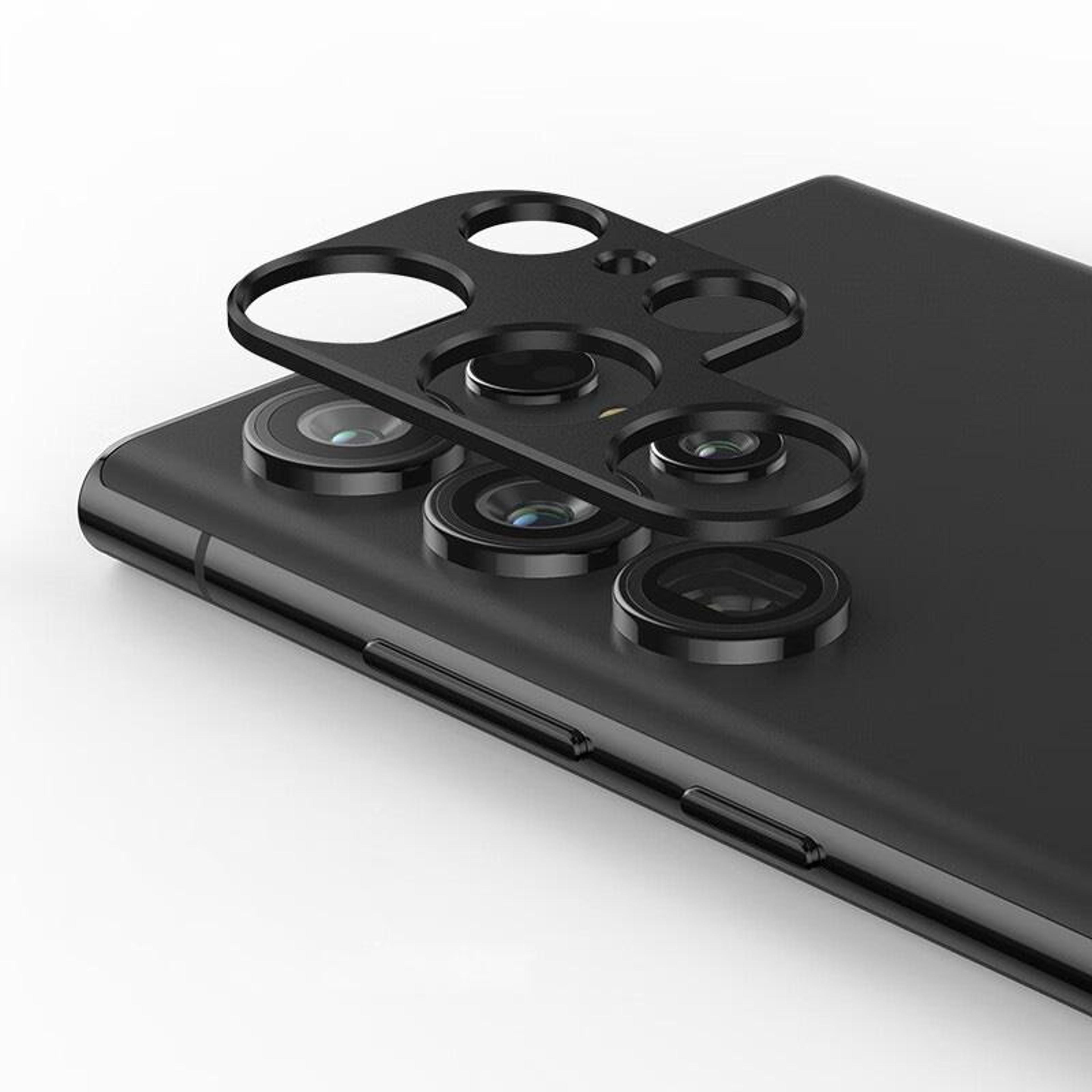 enkay hat-prince samsung galaxy s23 ultra camera lens protector aluminium alloy full cover