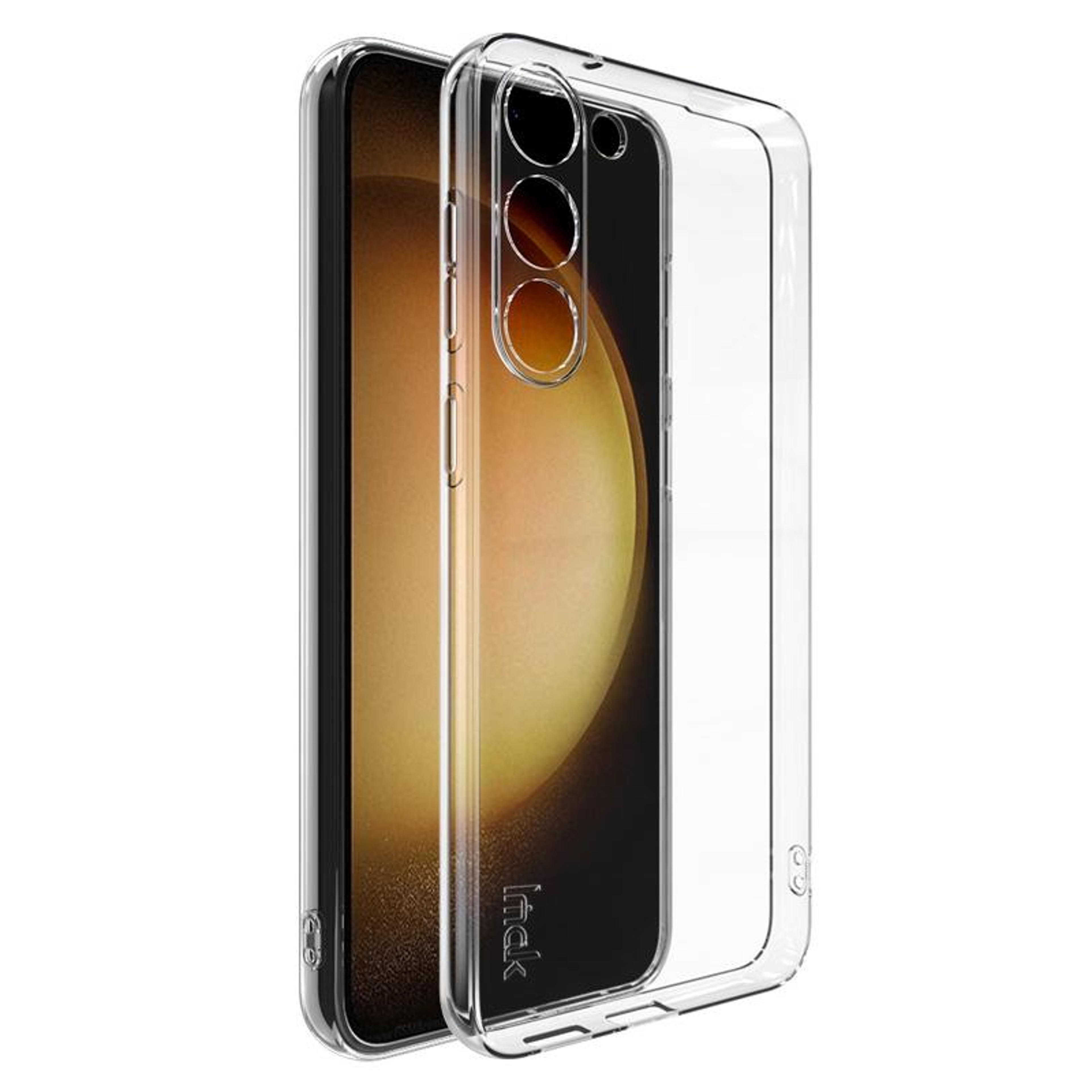 imak ux-10 samsung galaxy s23 plus case clear shockproof tpu cover with camera protection