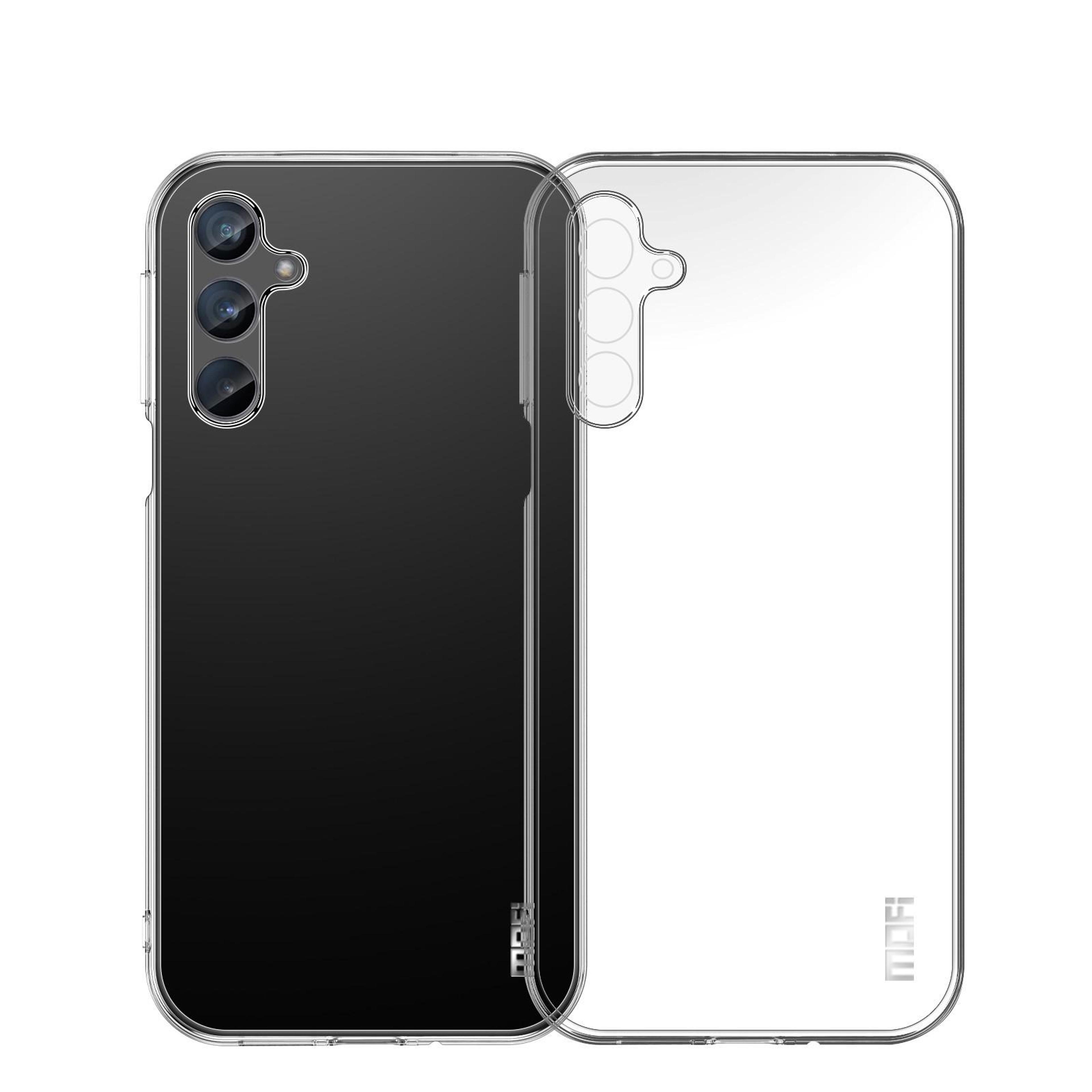 mofi ming samsung galaxy m34 5g case ultra-thin clear tpu case with lightweight scratch protection
