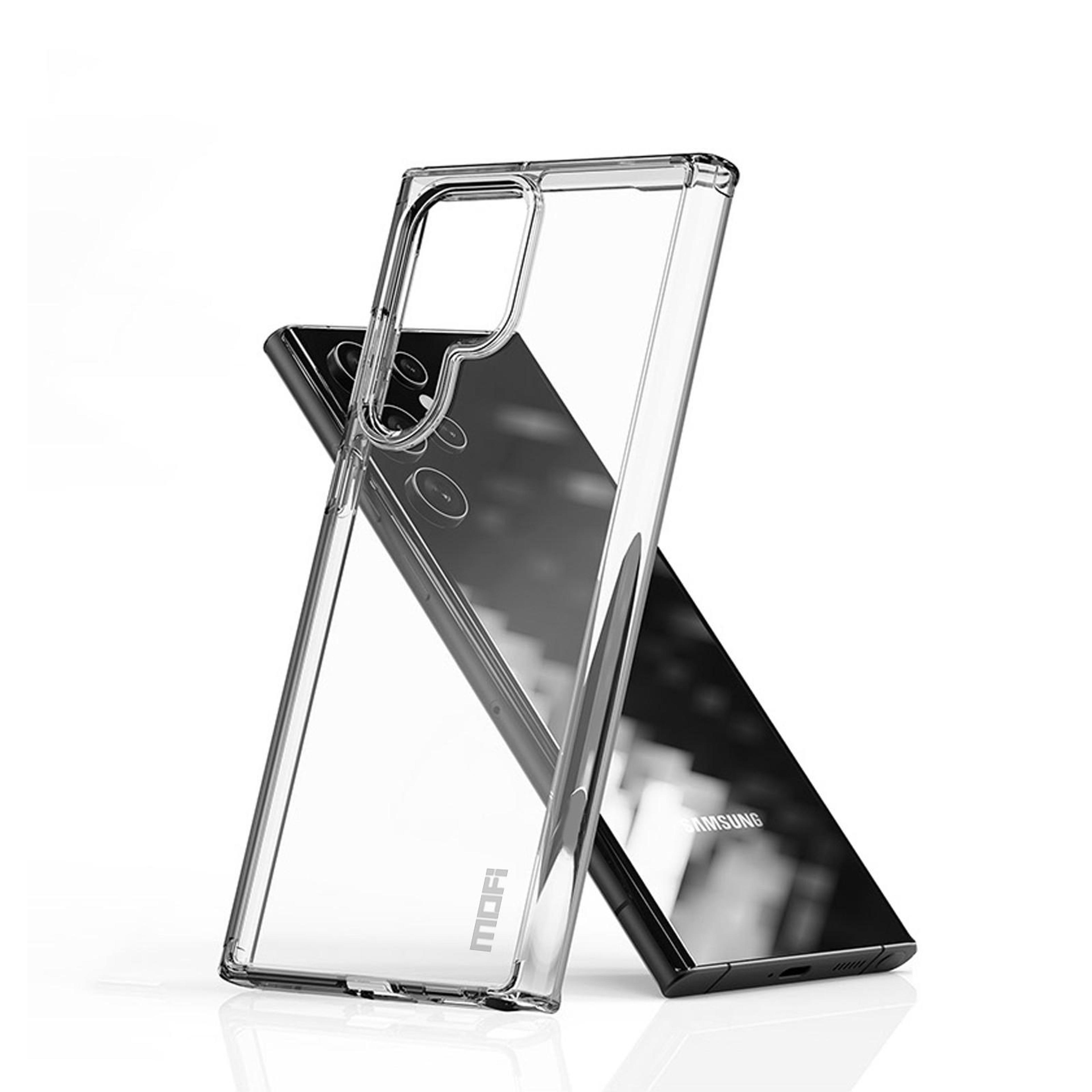 mofi ming samsung galaxy s24 ultra case ultra-thin clear tpu case with slim scratch protection