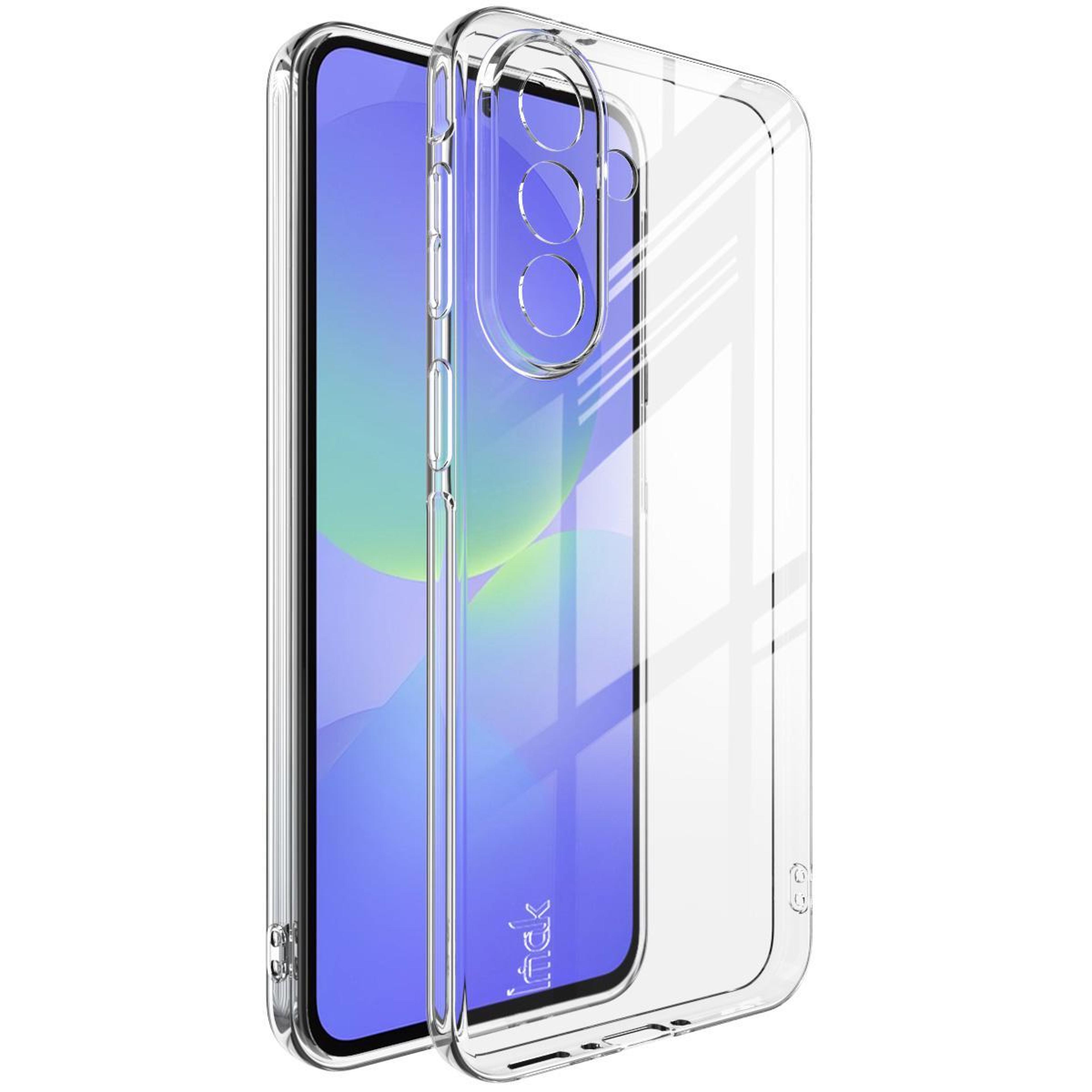 imak ux-5 samsung galaxy a37 5g case slim clear shockproof tpu cover