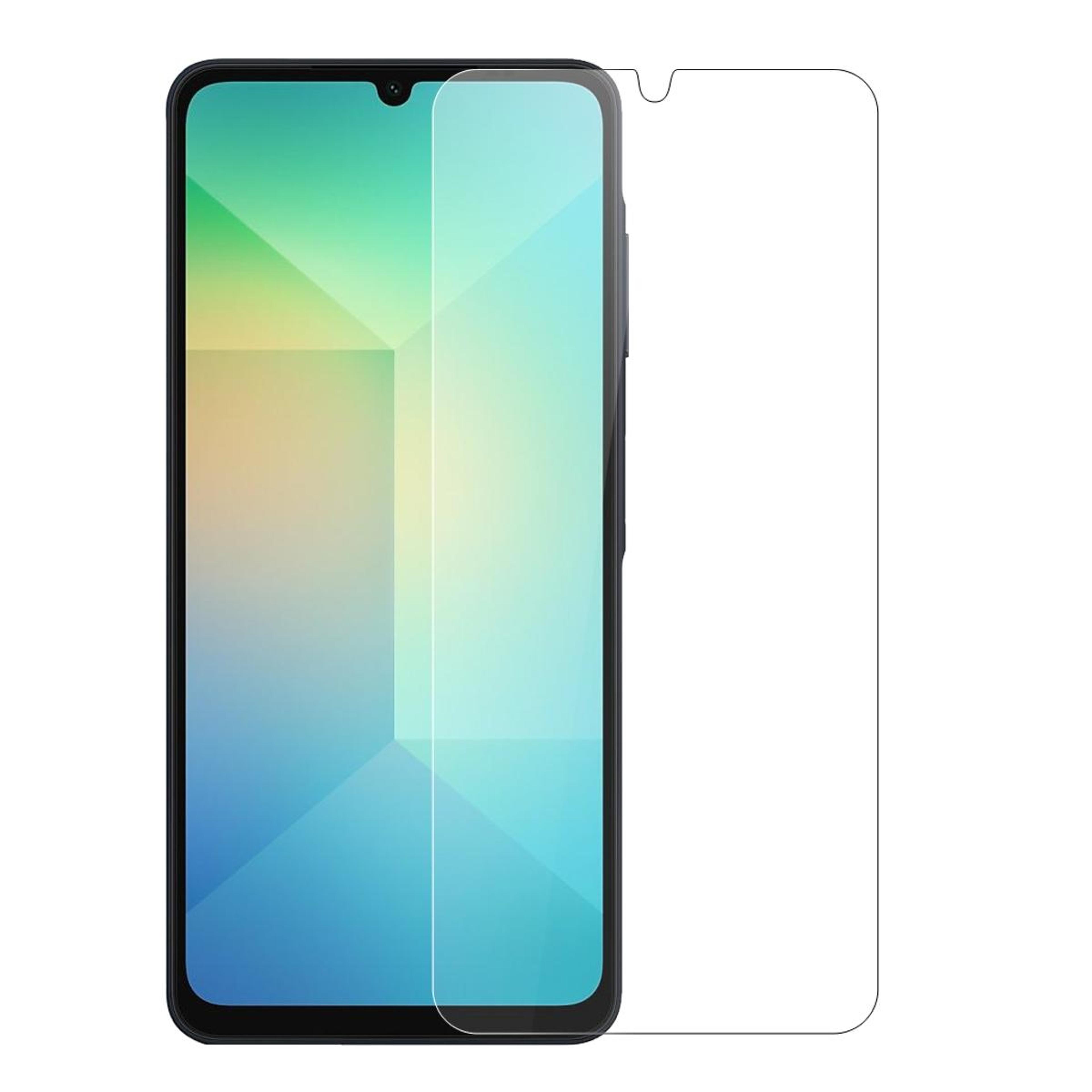 samsung galaxy a06 screen protector 9h tempered glass with anti-fingerprint coating