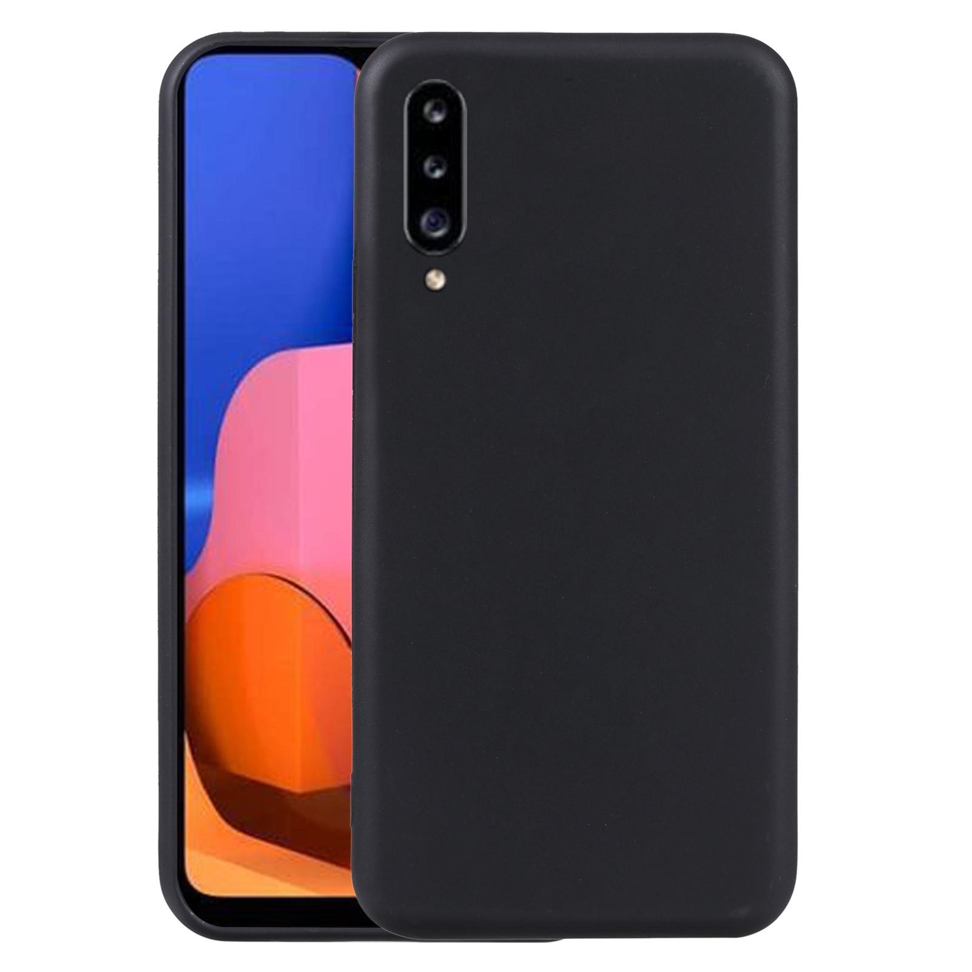 samsung galaxy a20s slim black tpu phone case with scratch protection