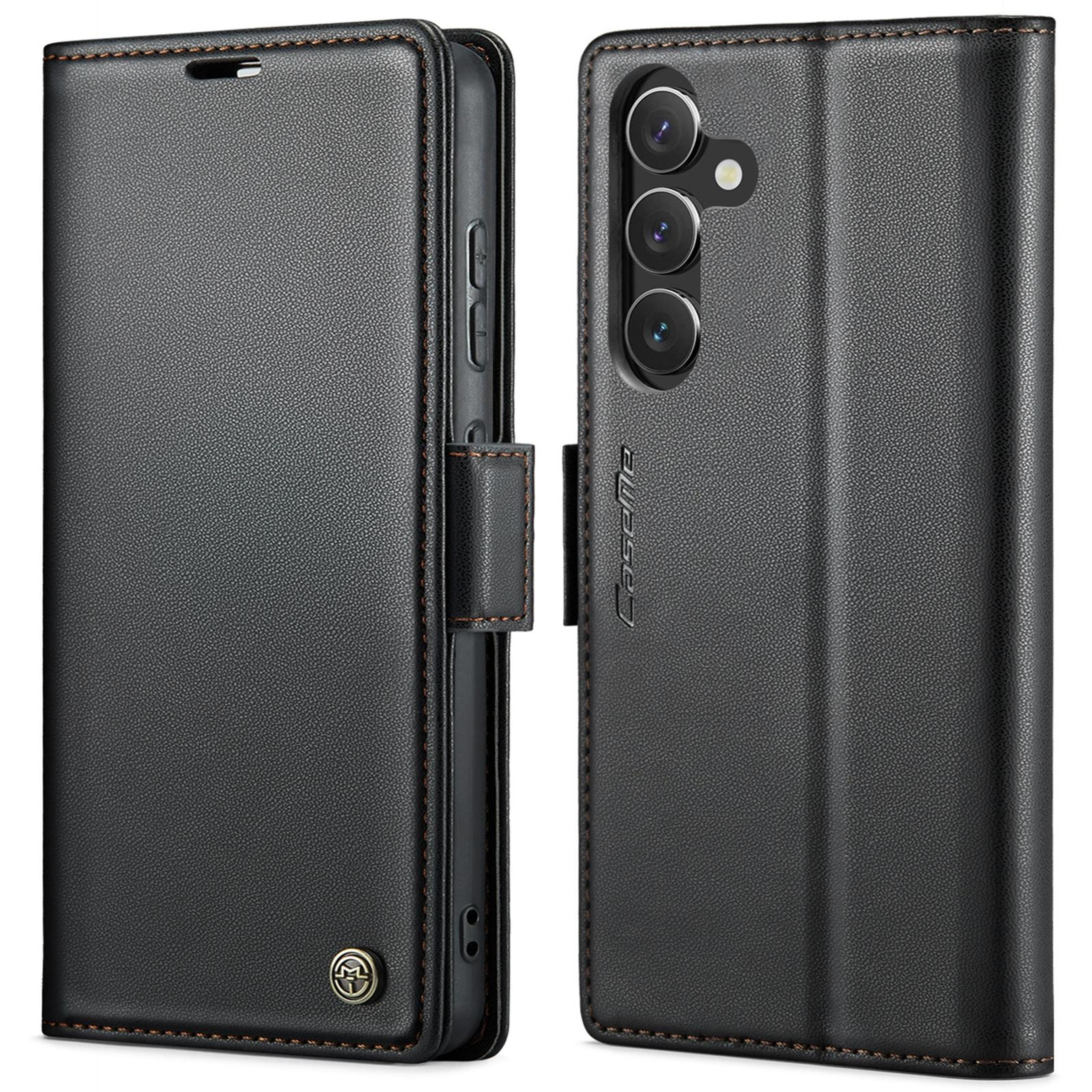 samsung galaxy series case with rfid blocking, card holder and stand