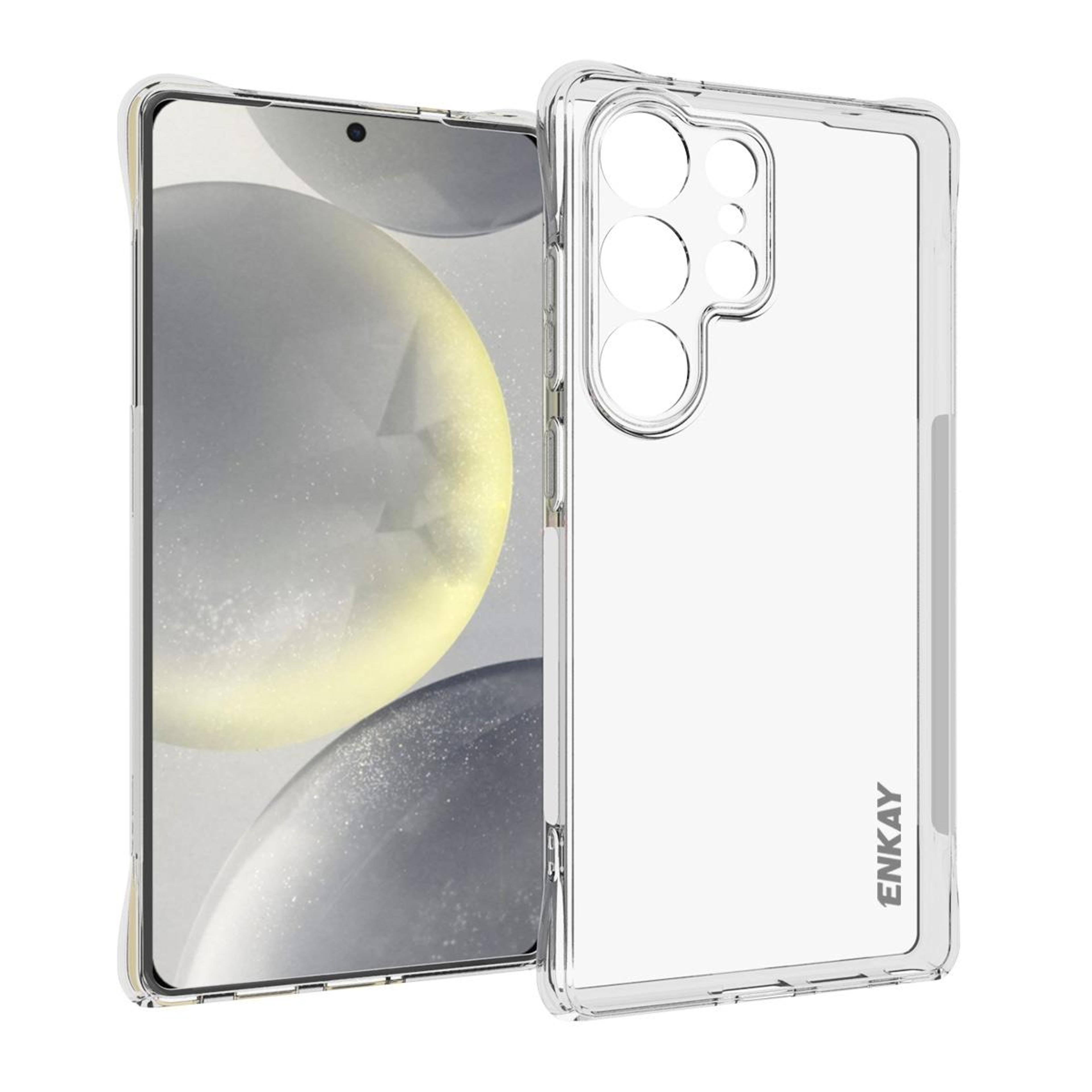 enkay hat-prince galaxy s25 ultra clear tpu shockproof slim phone case