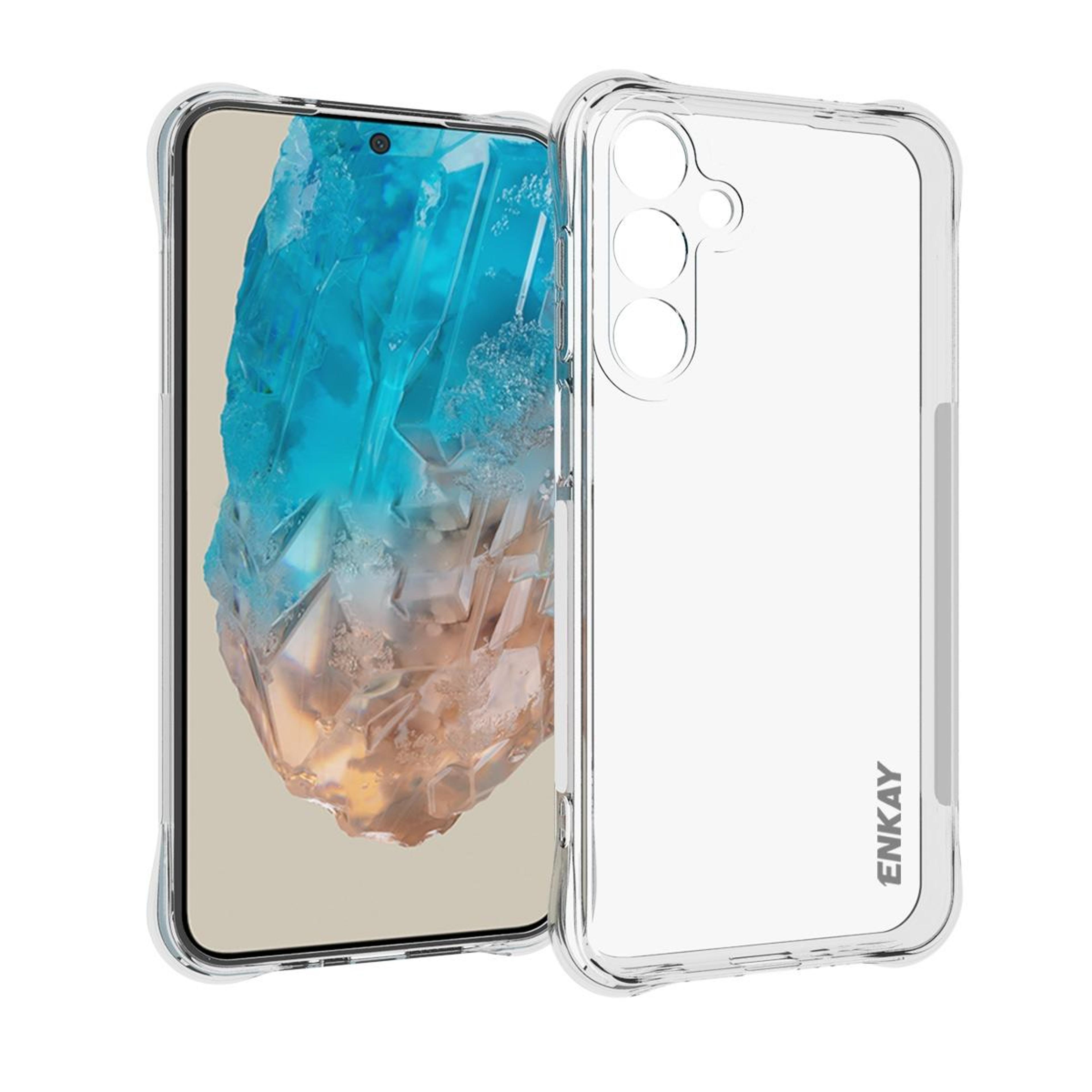 samsung galaxy m35 case clear shockproof tpu slim protective cover