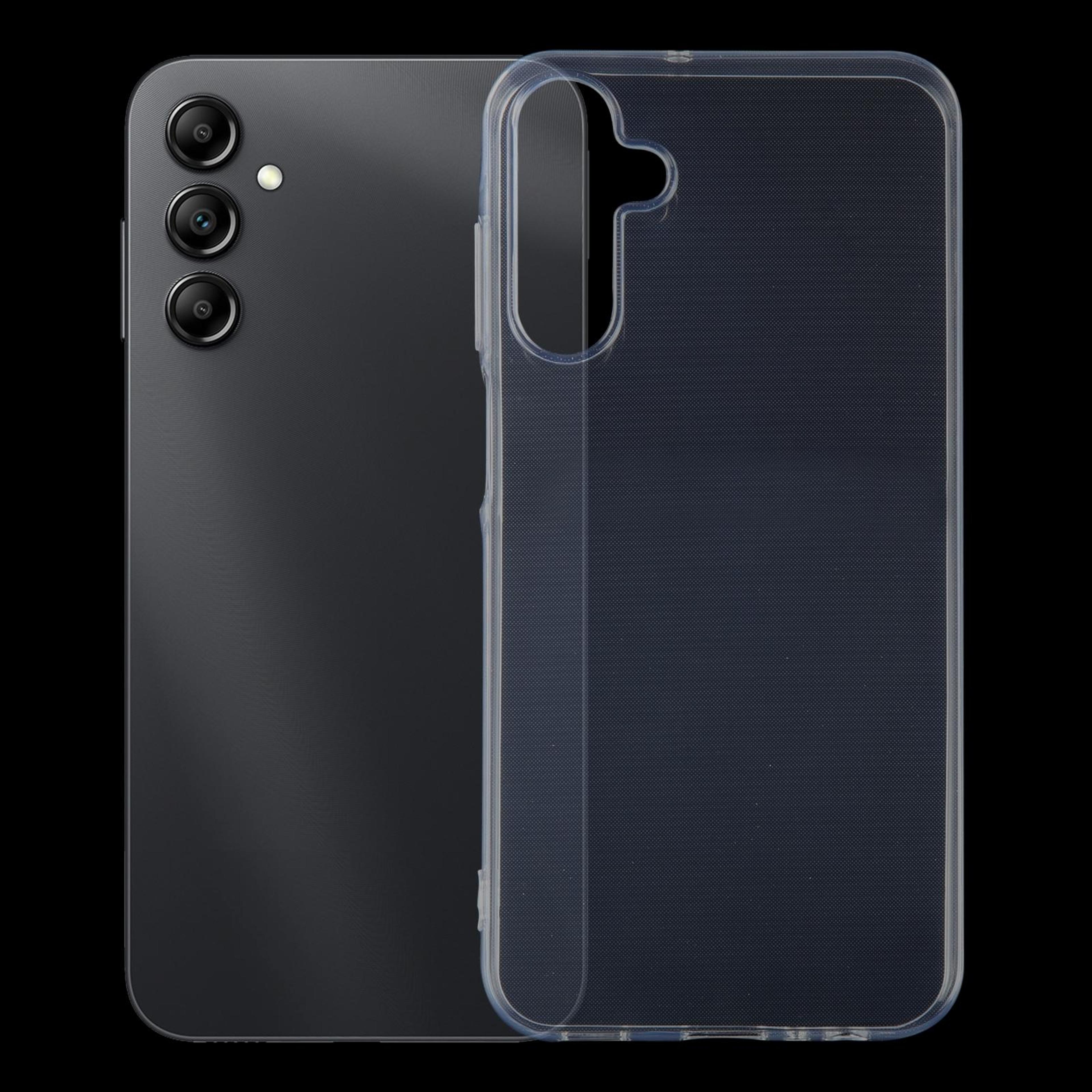 samsung galaxy a15 clear case ultra-thin tpu protective cover