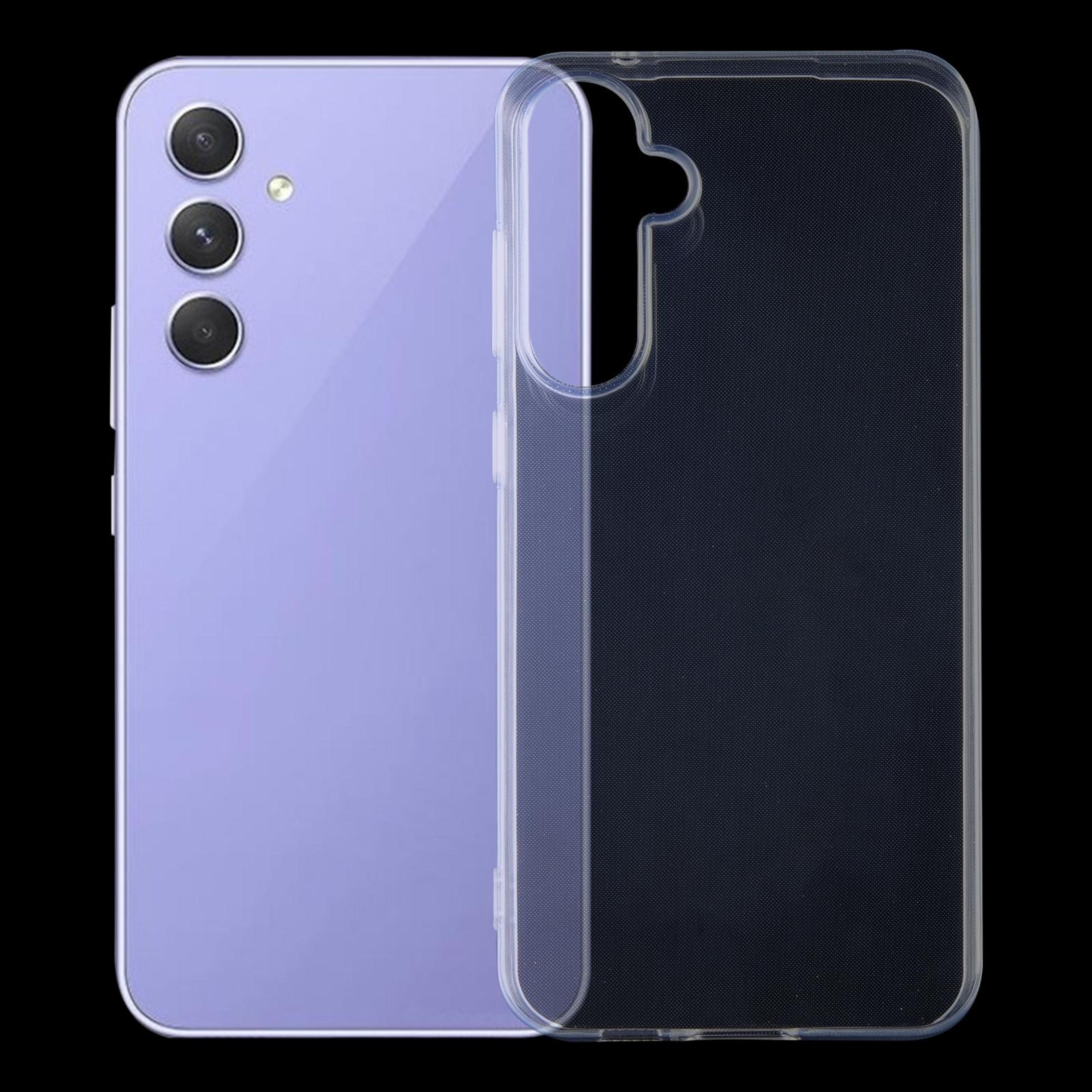 samsung galaxy s23 fe case ultra-thin clear tpu protective cover