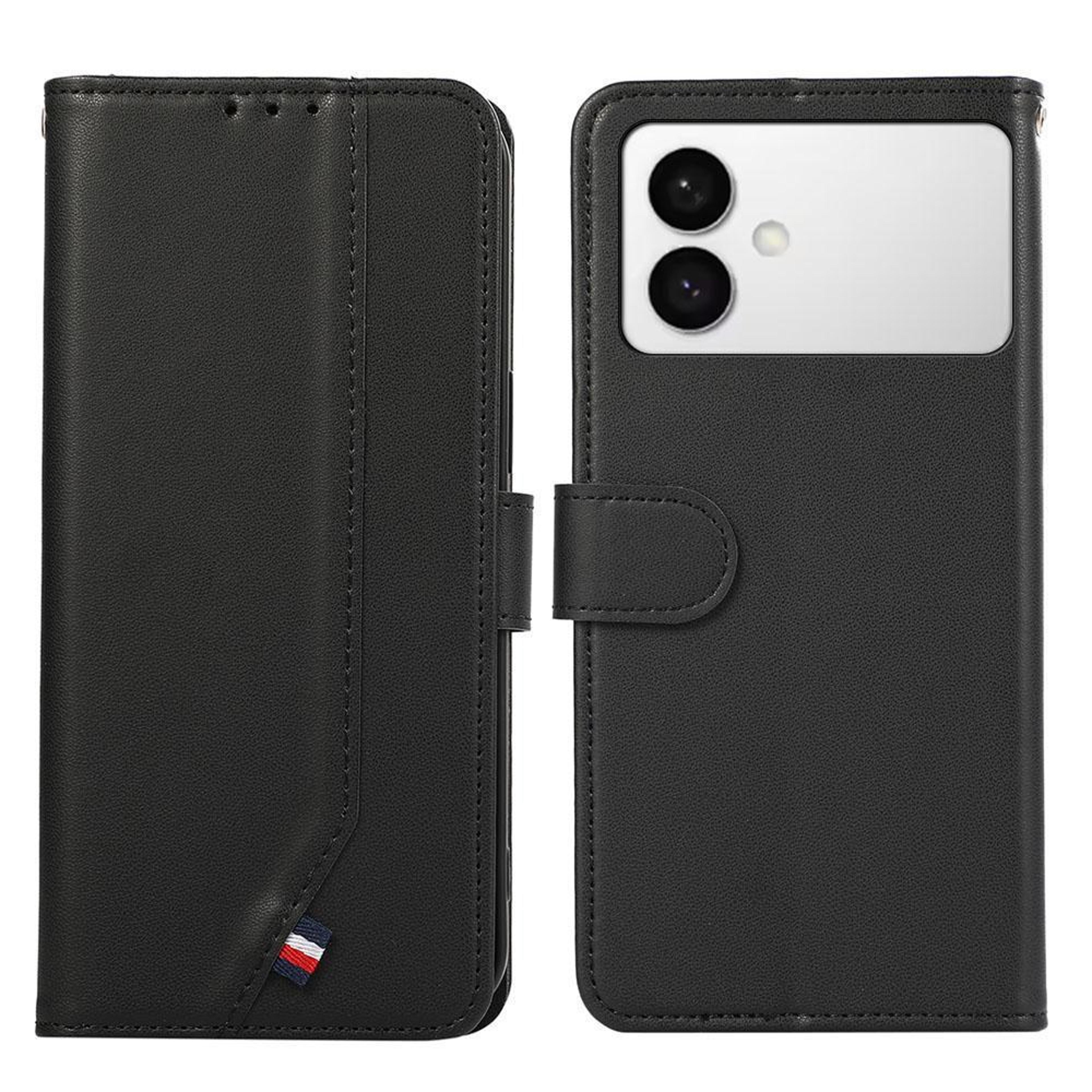 samsung galaxy s26 edge wallet case with rfid blocking, card slots and stand