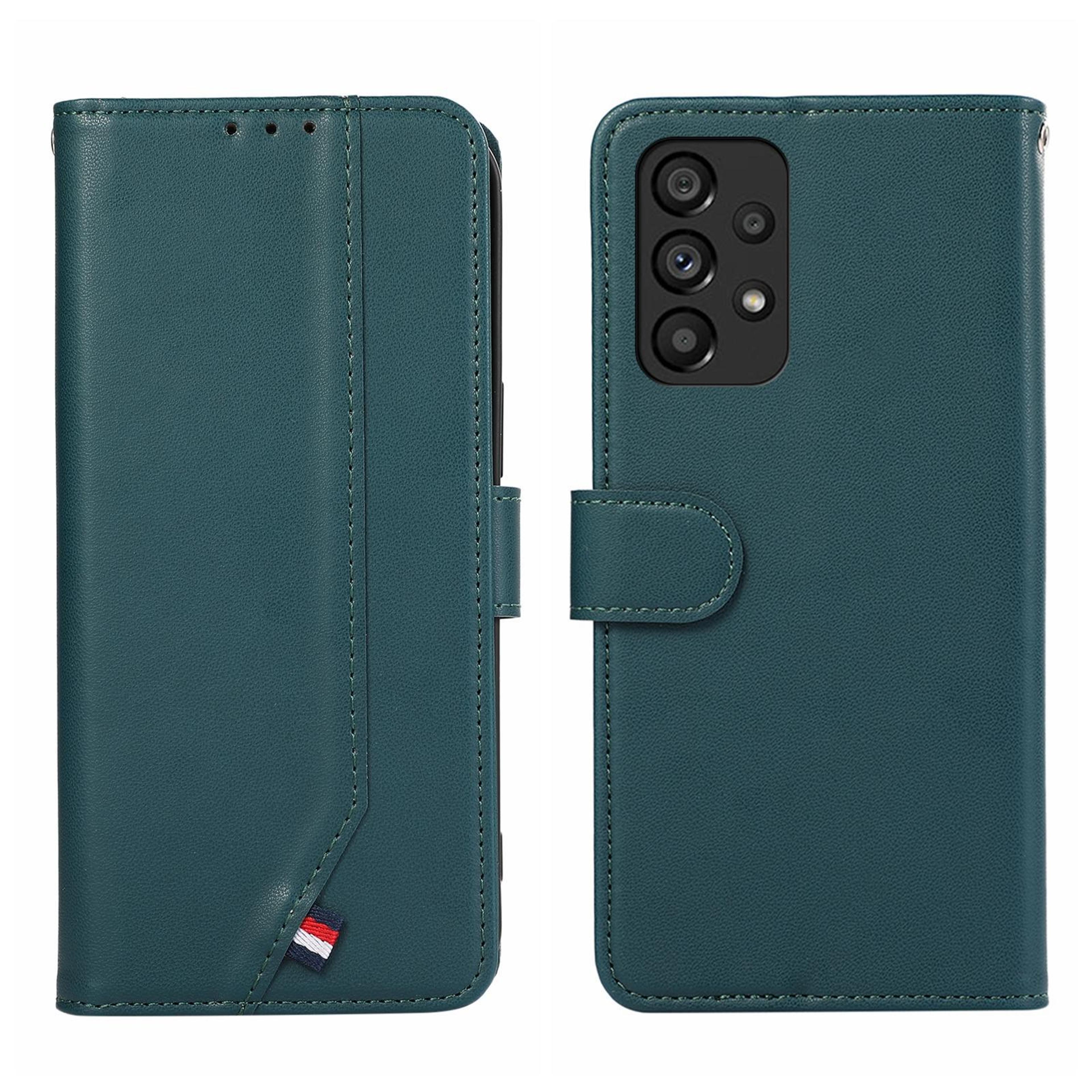 samsung galaxy a55 5g wallet case with rfid blocking, pu leather stand and card holder