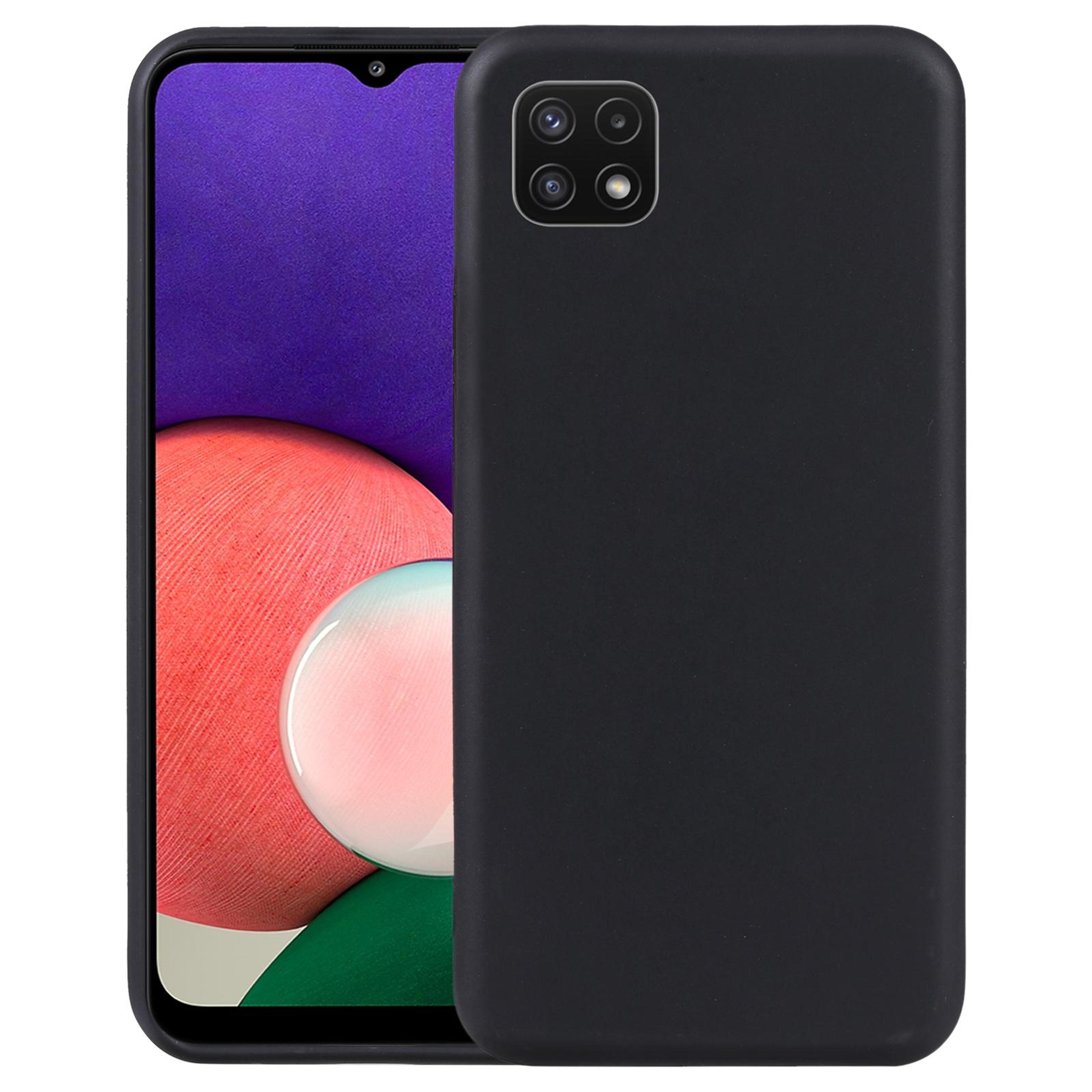 samsung galaxy a22 5g tpu case black slim protective phone cover