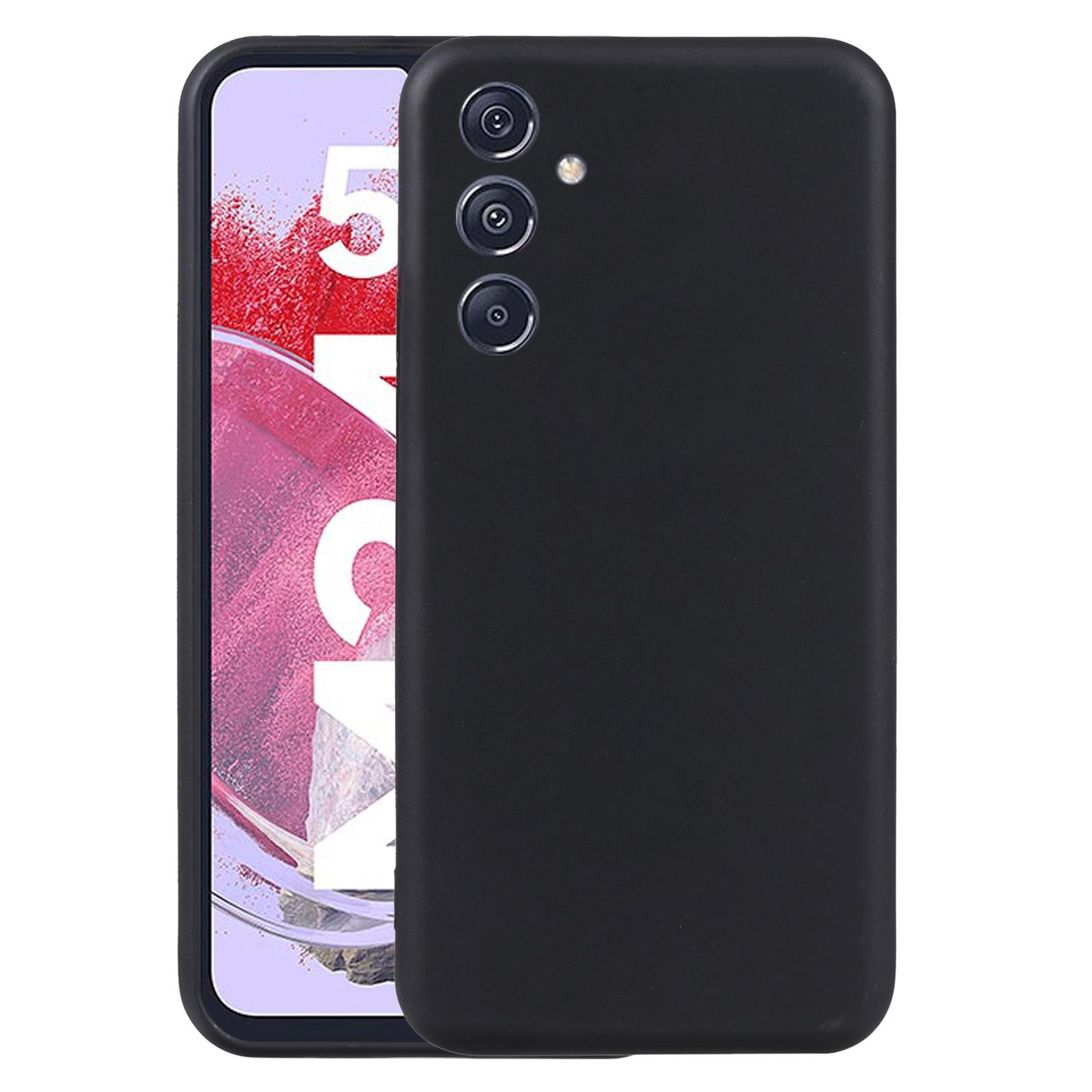 samsung galaxy m34 5g tpu case slim protective black back cover