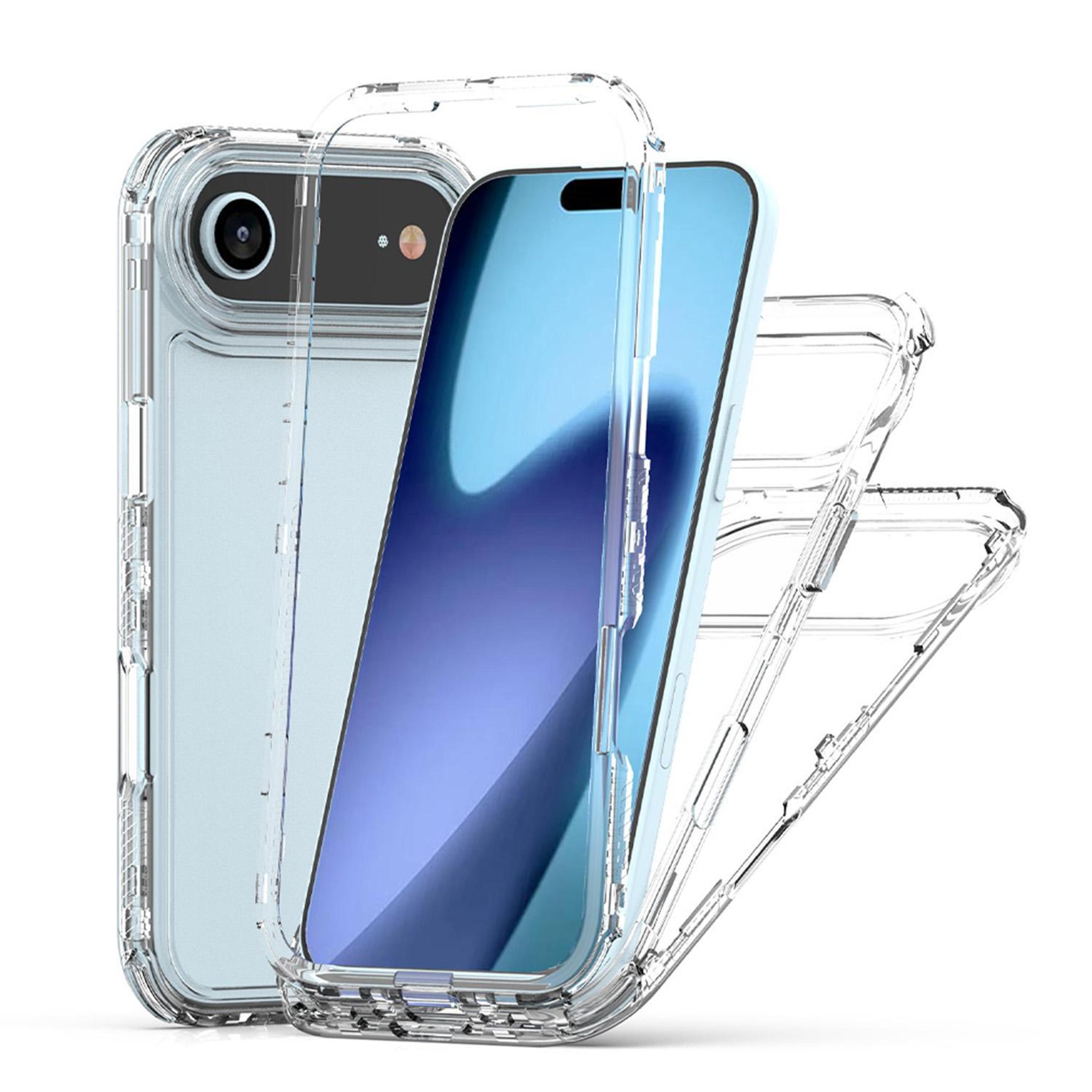 iphone air clear acrylic case slim protective tpu cover